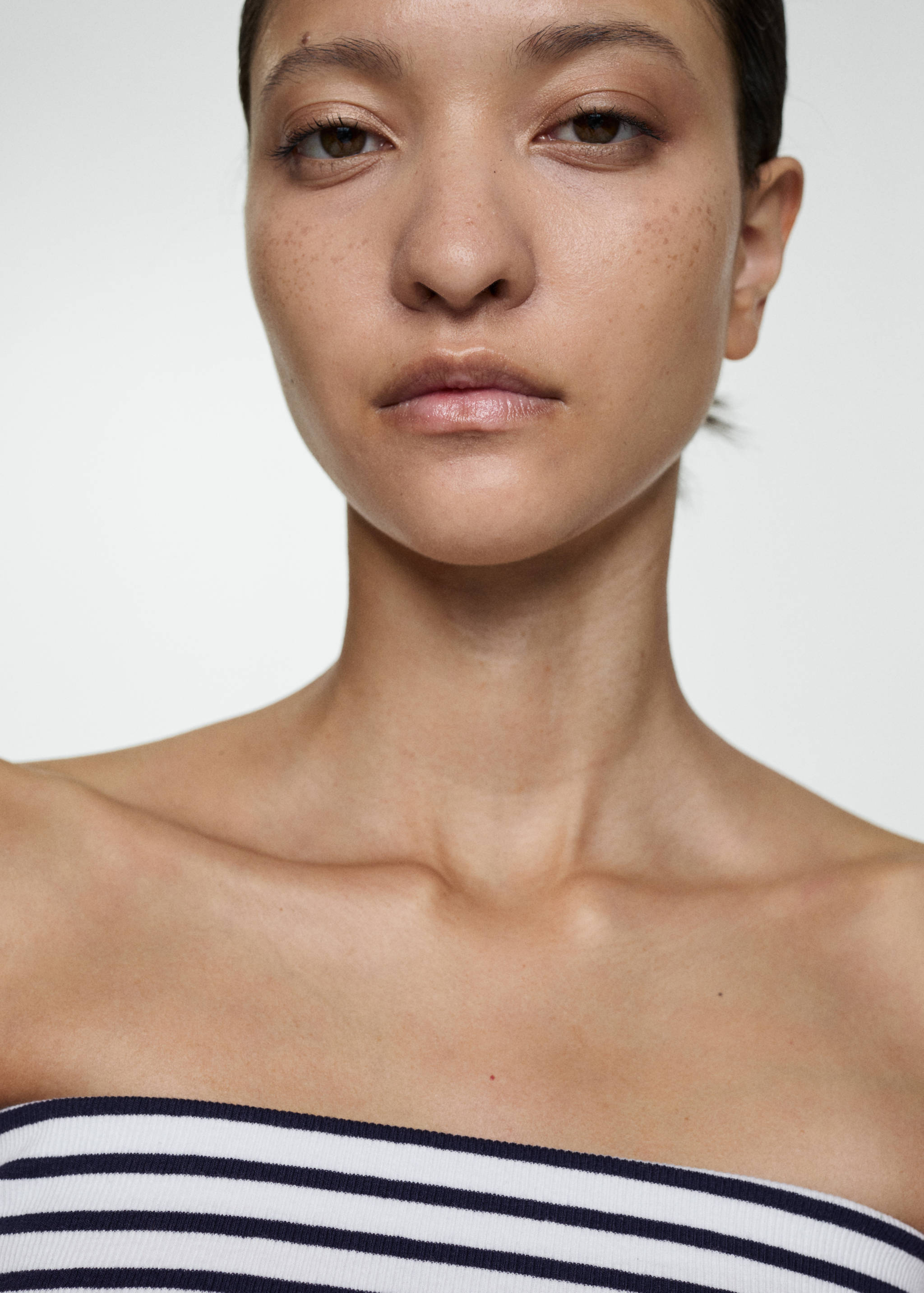 Cotton bandeau top - Details of the article 1