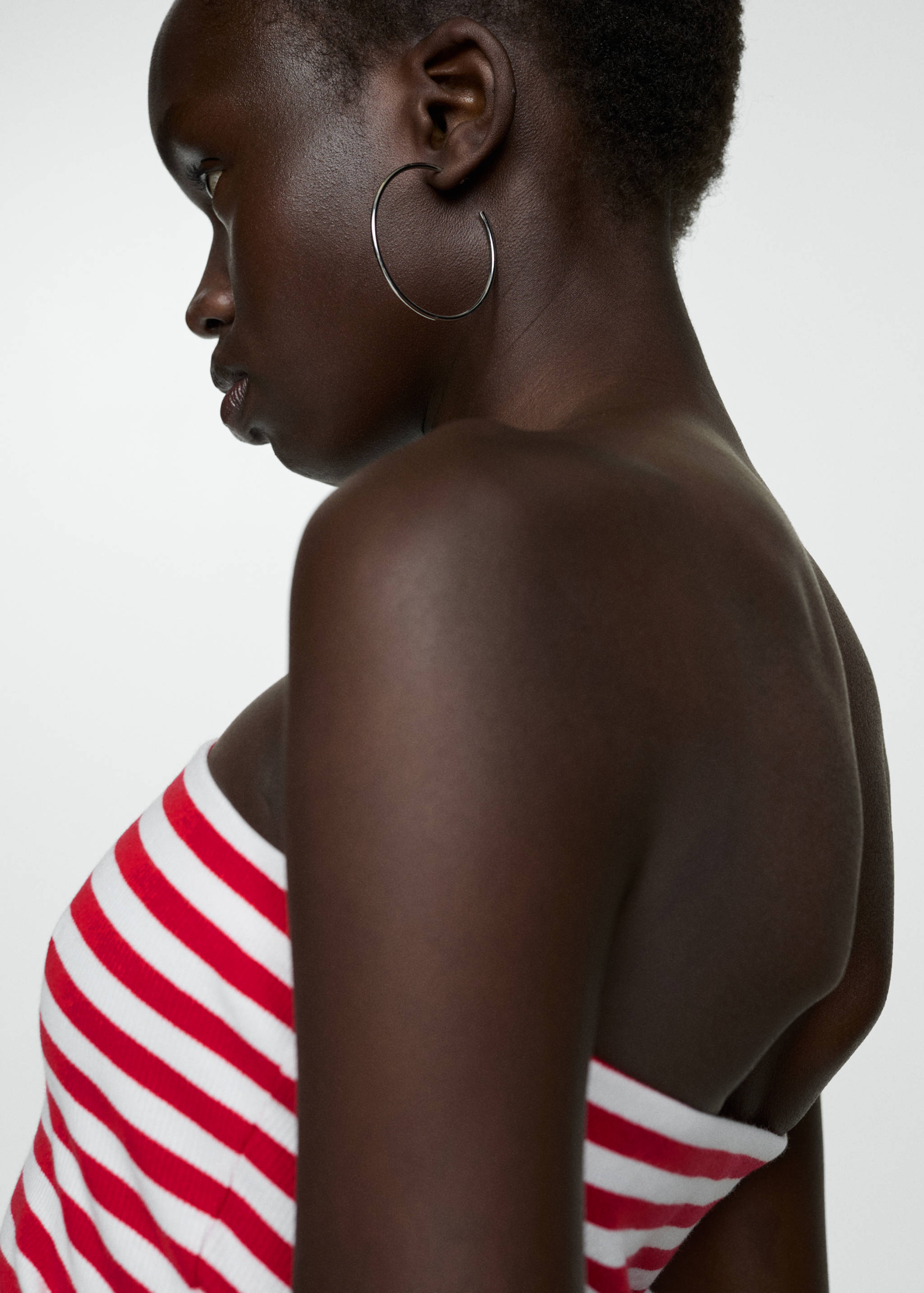 Cotton bandeau top - Details of the article 1