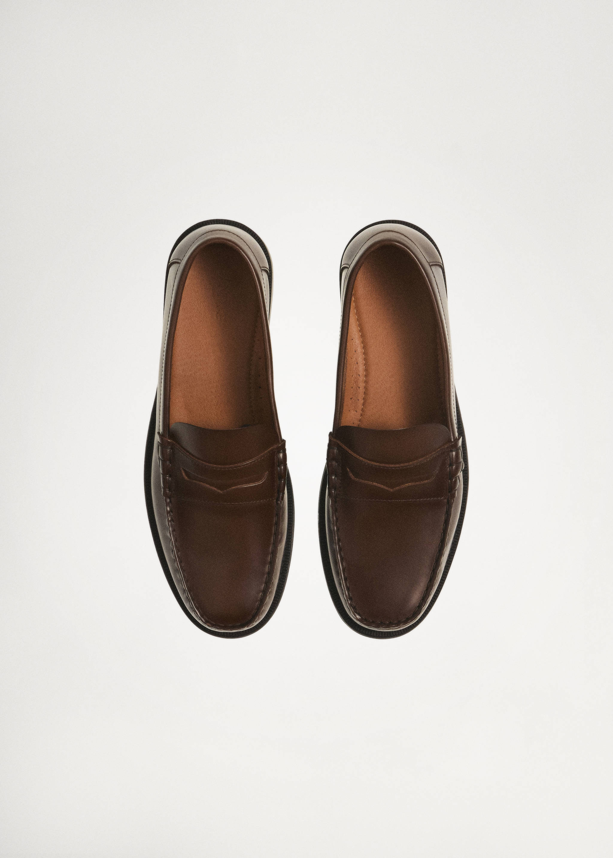 Aged-leather loafers - Details of the article 5