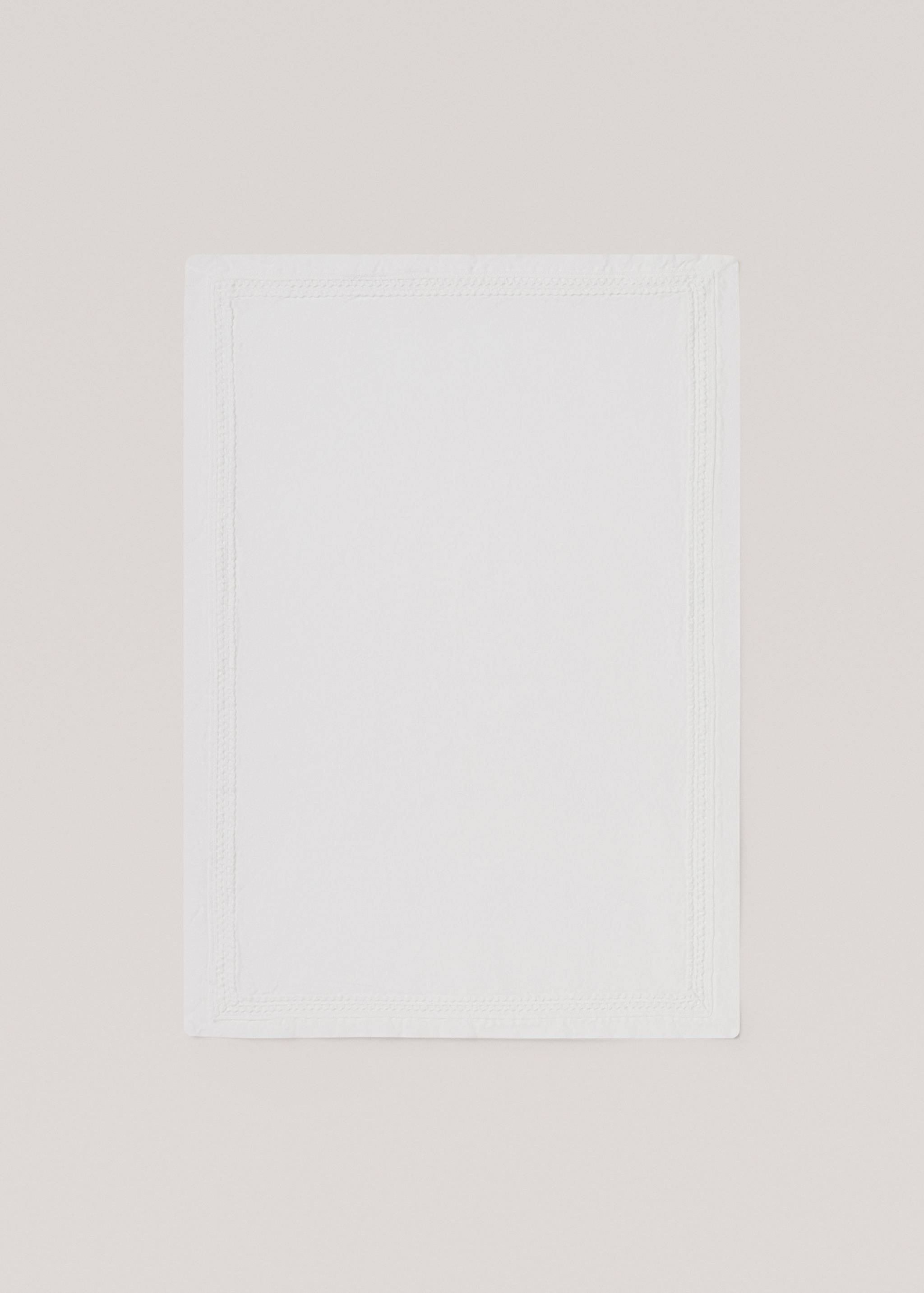 100% cotton lace placemat - Article without model