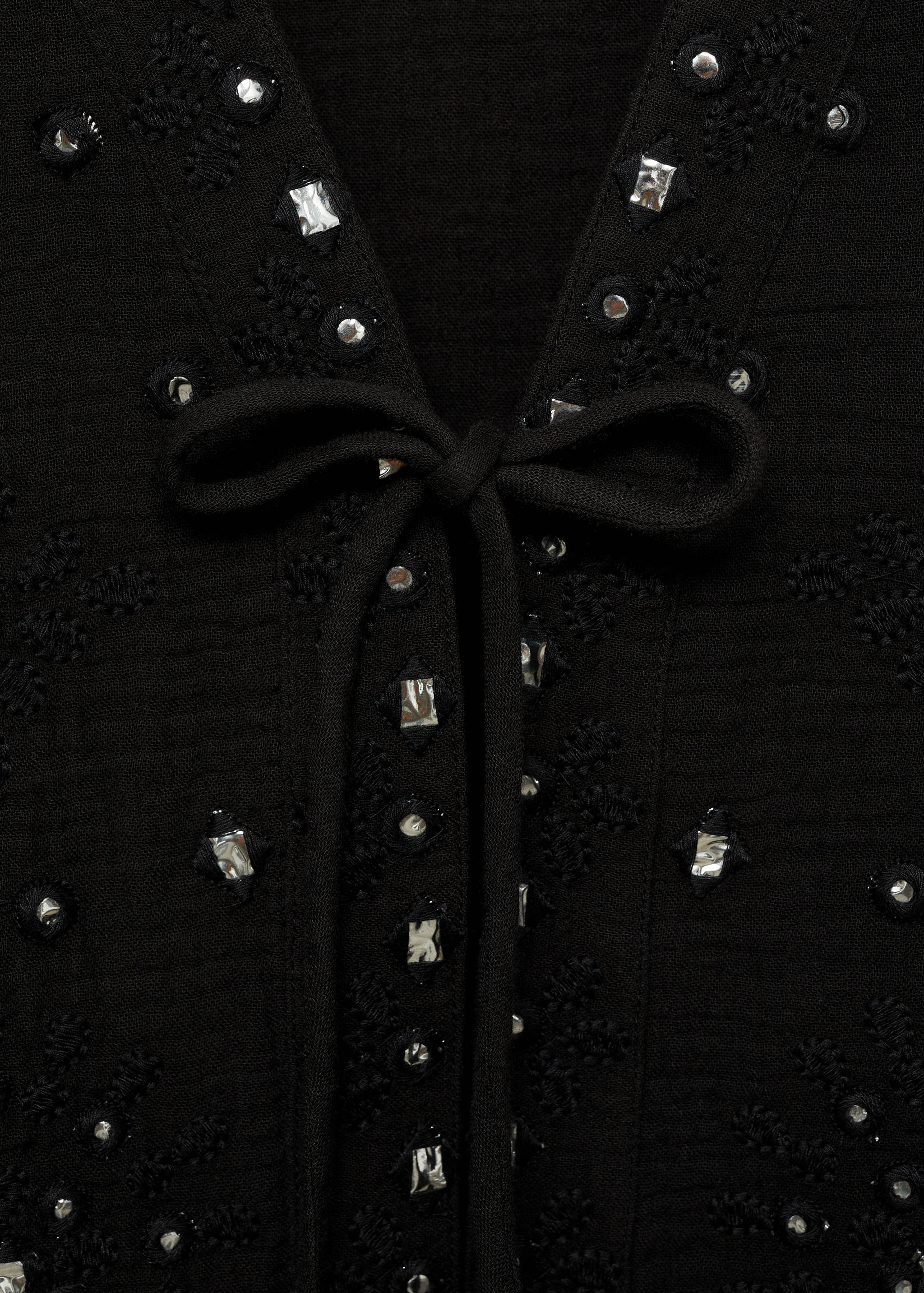 Mirrors embroidered waistcoat - Details of the article 8
