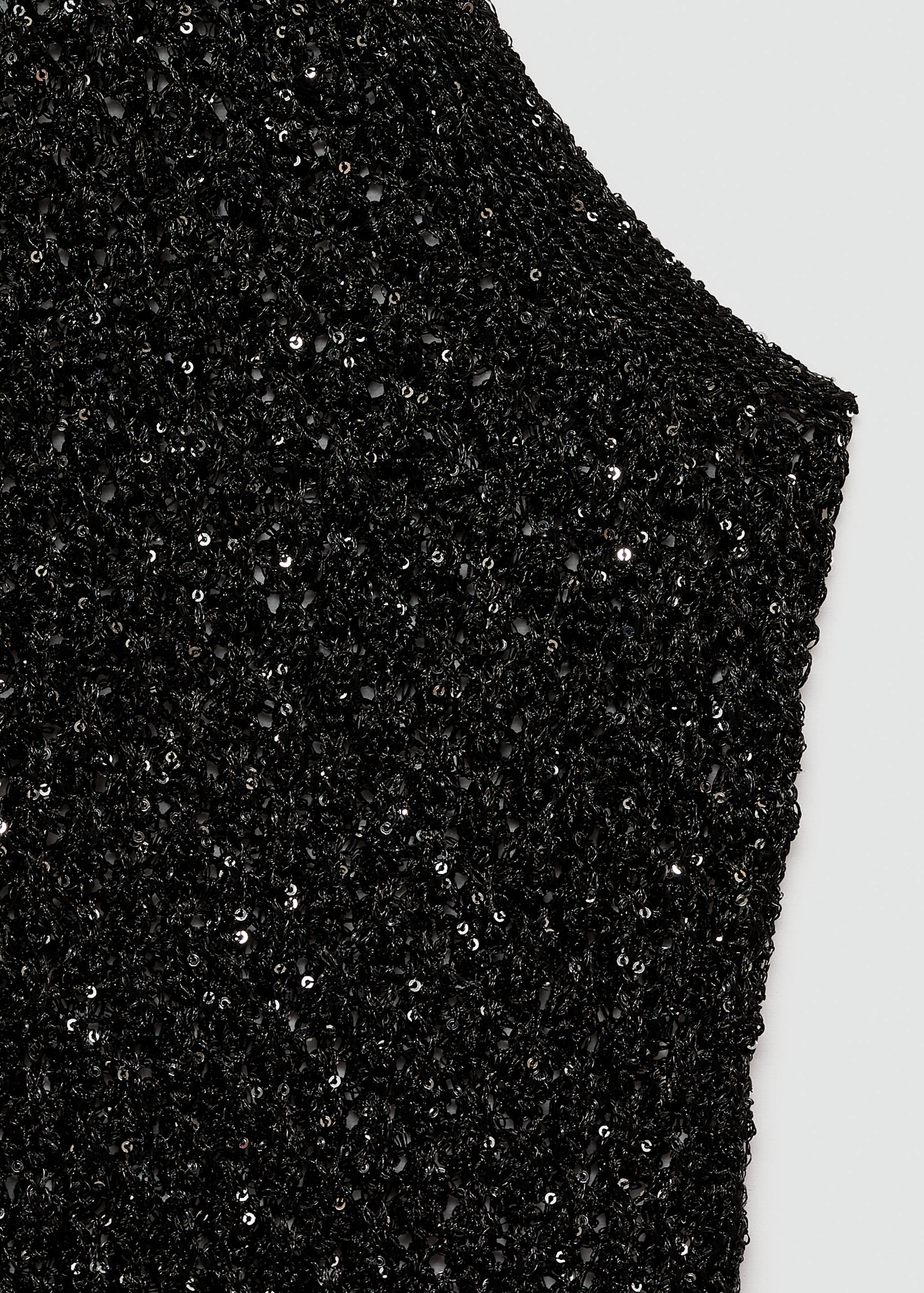 Sequined halter neck dress - Details of the article 8