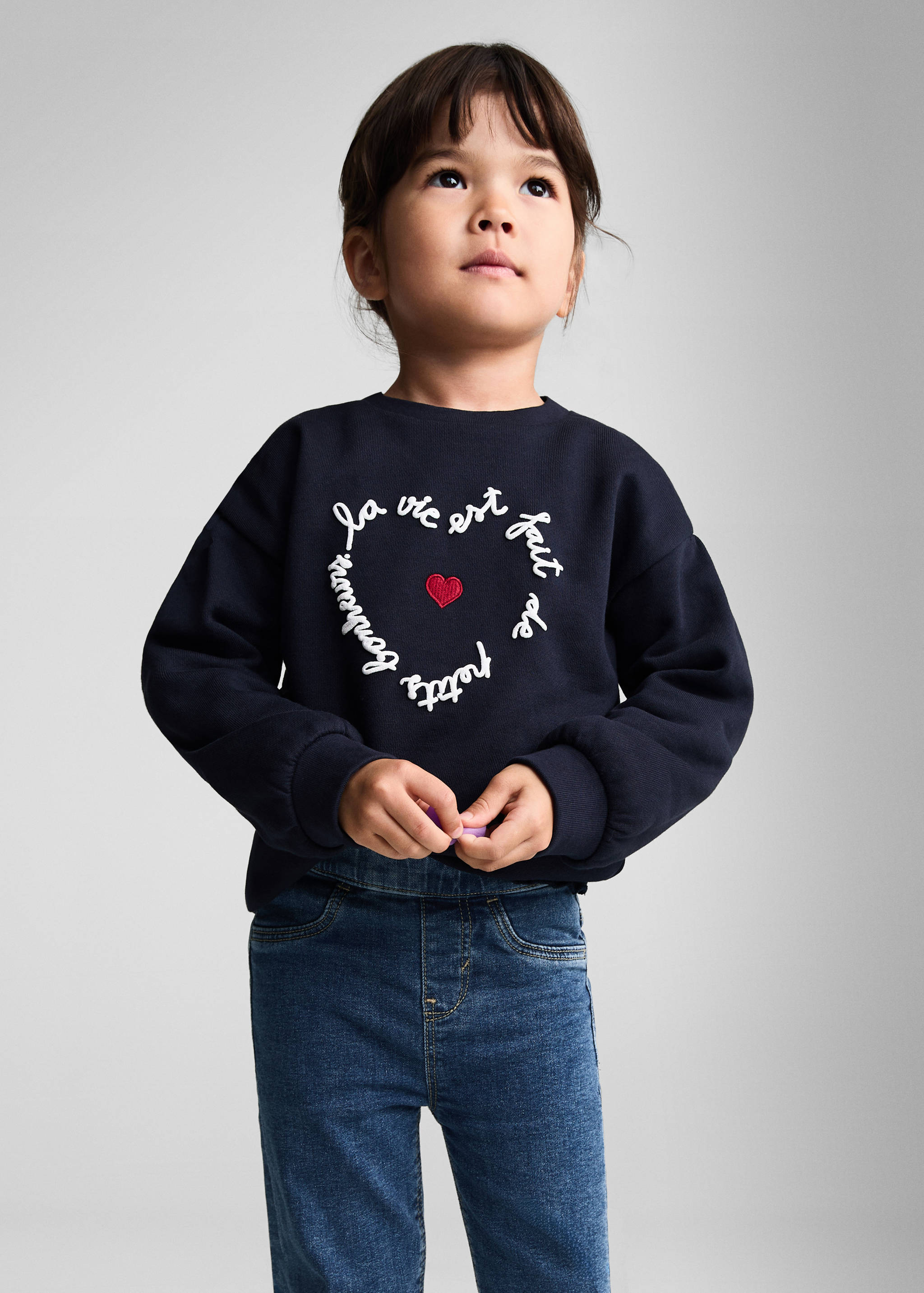 Jean taille élastique - Plan moyen