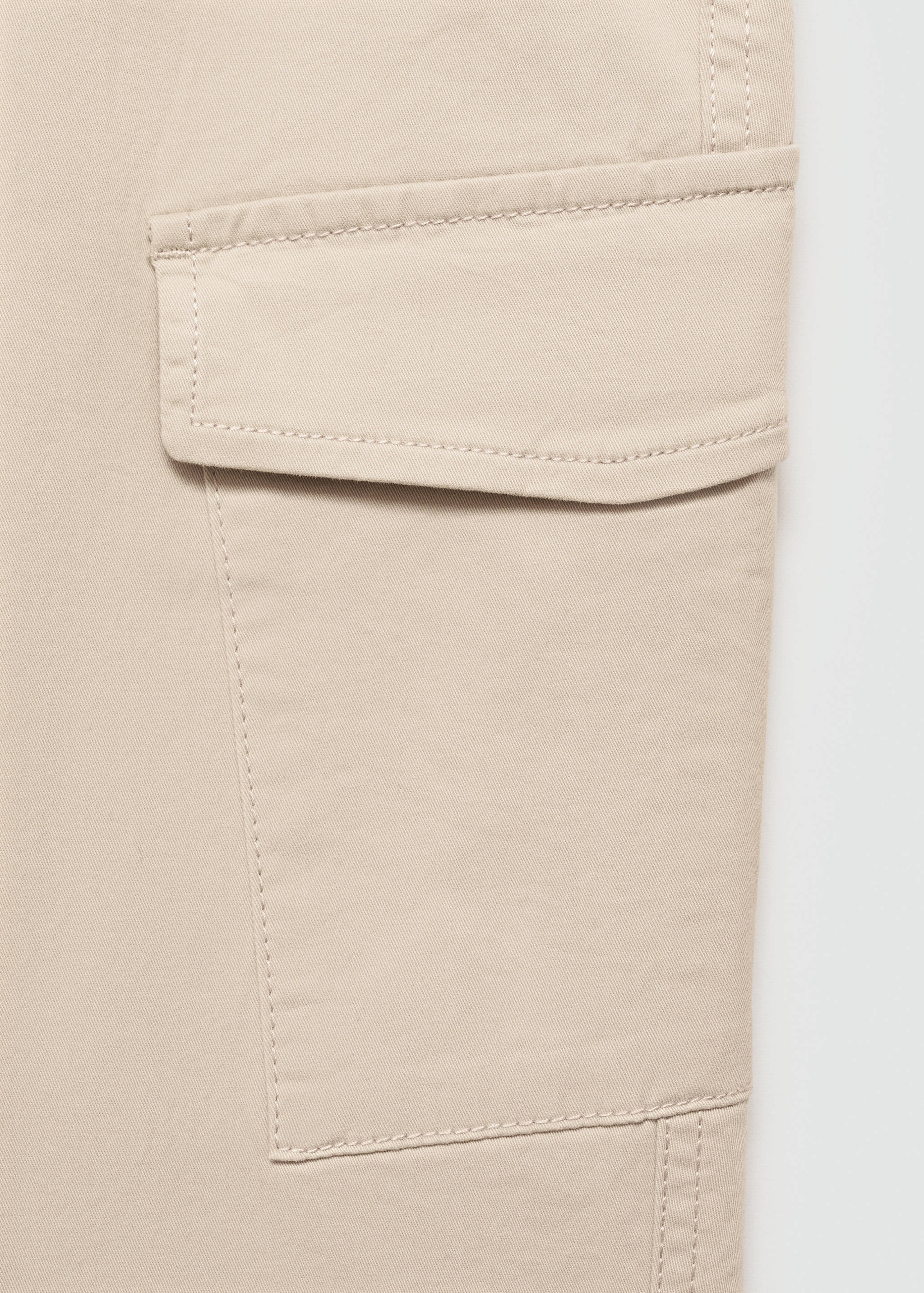 Cotton cargo trousers - Details of the article 8