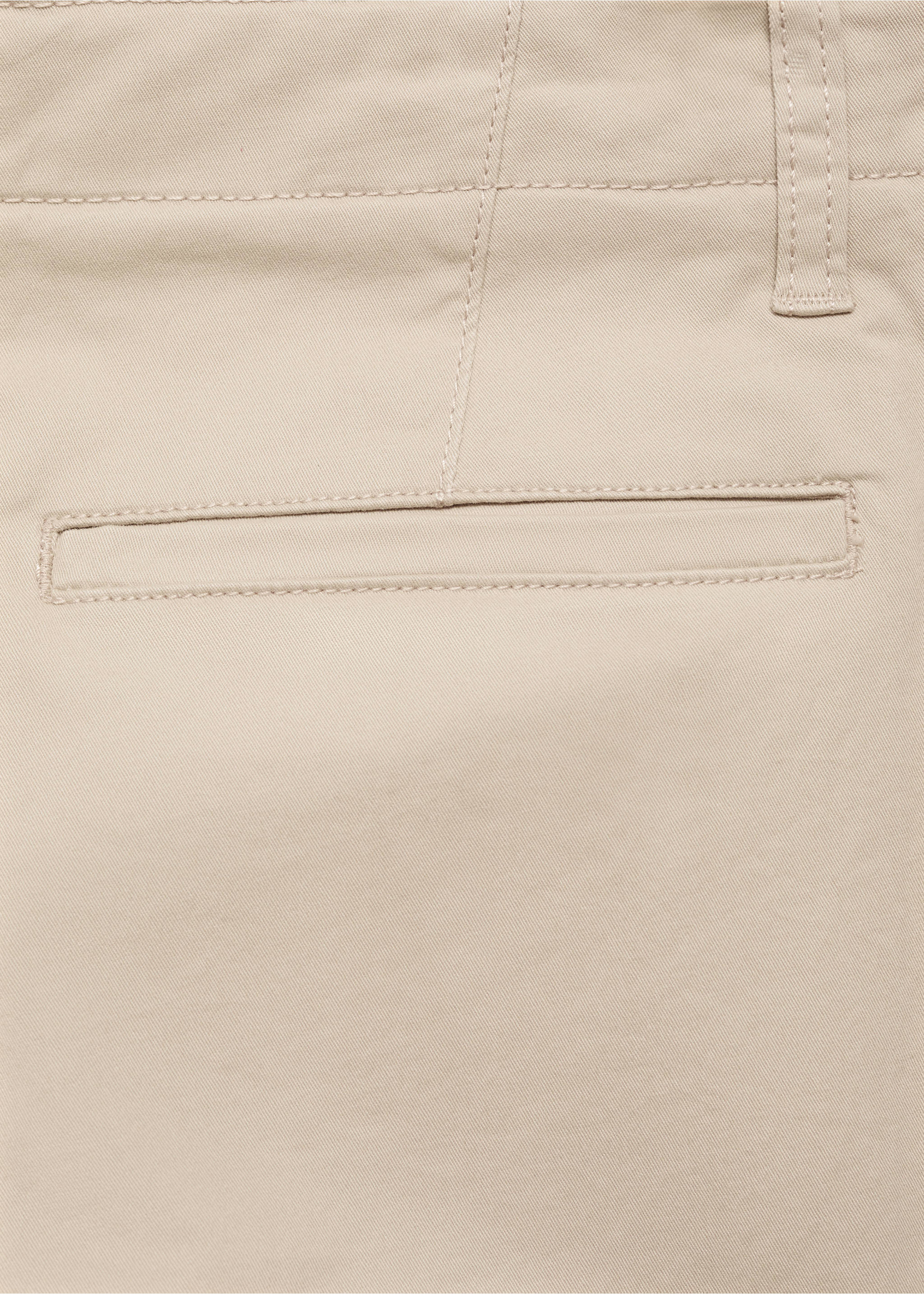 Cotton cargo pants - Details of the article 0, Beige. Ref: 77051508-00.