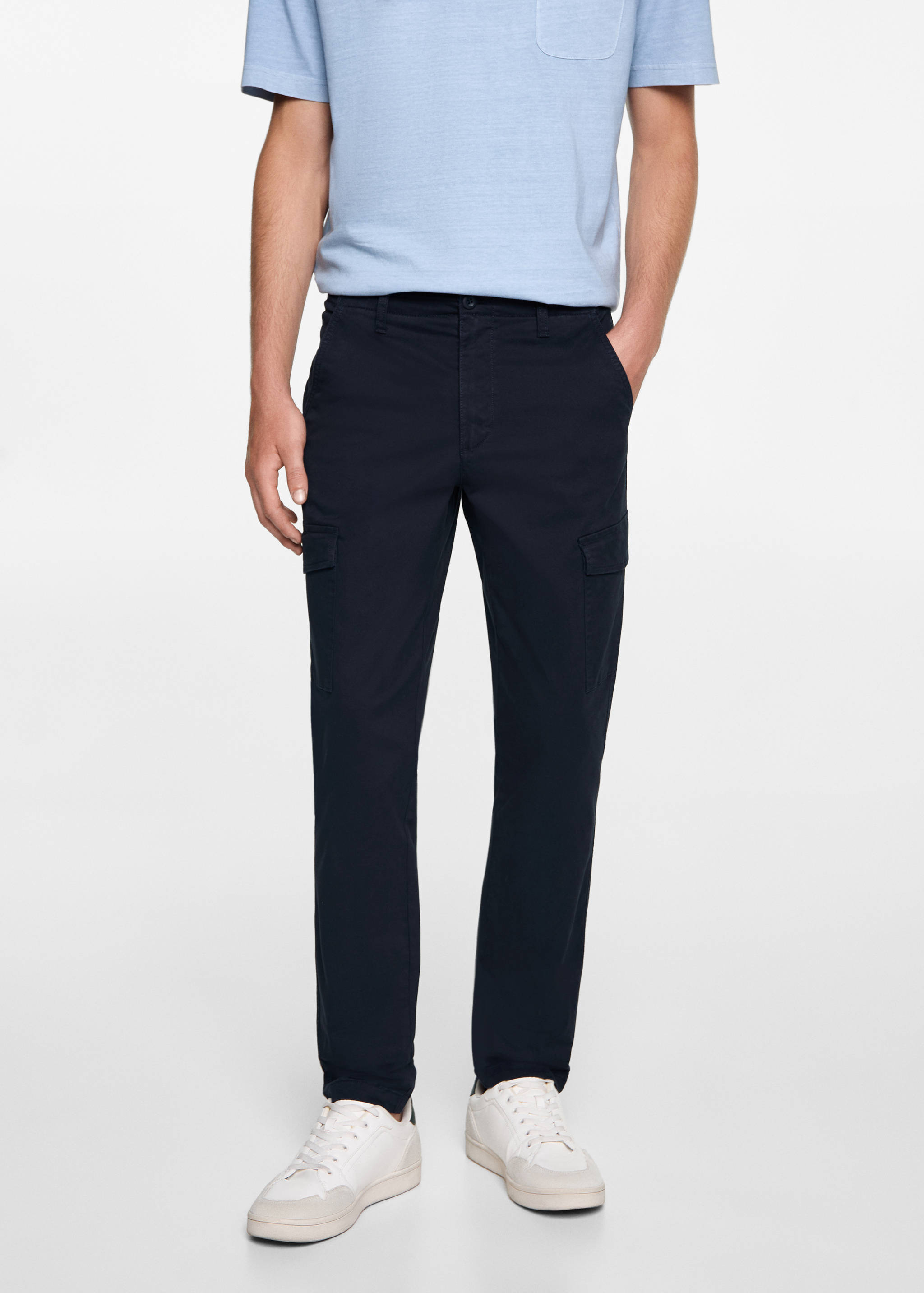 Cotton cargo trousers - Details of the article 6