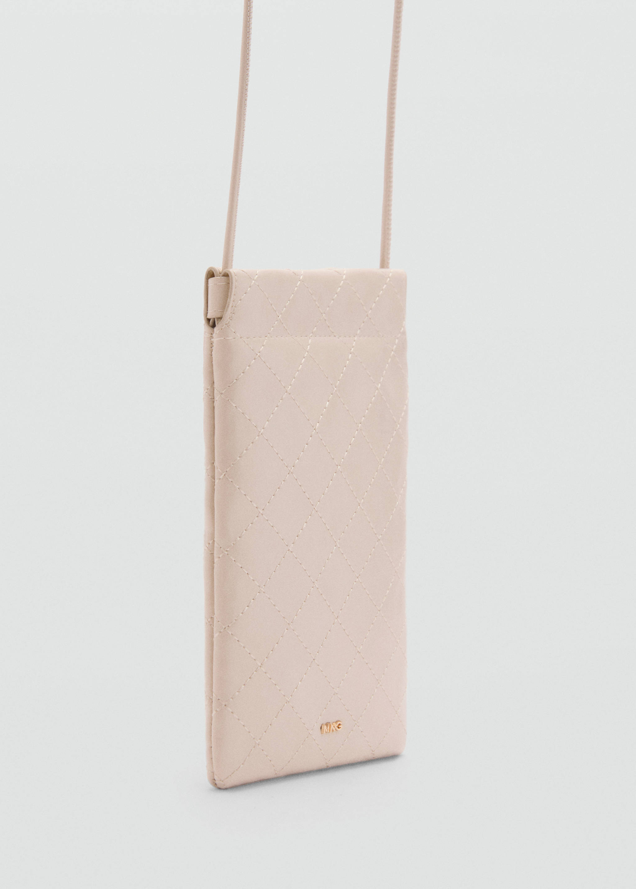 Mobile phone case with decorative stitching - Medium plane