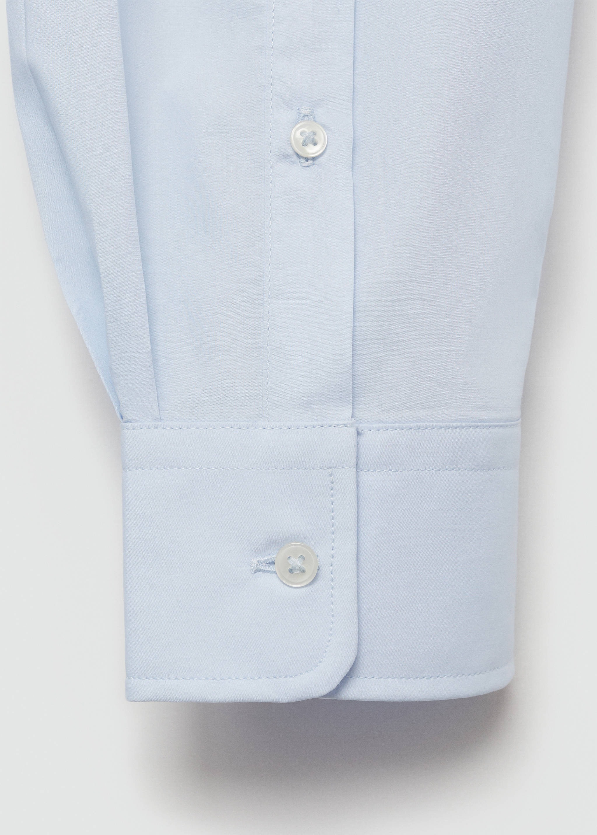 Skjorta regular fit 100% bomull - Artikelns baksida