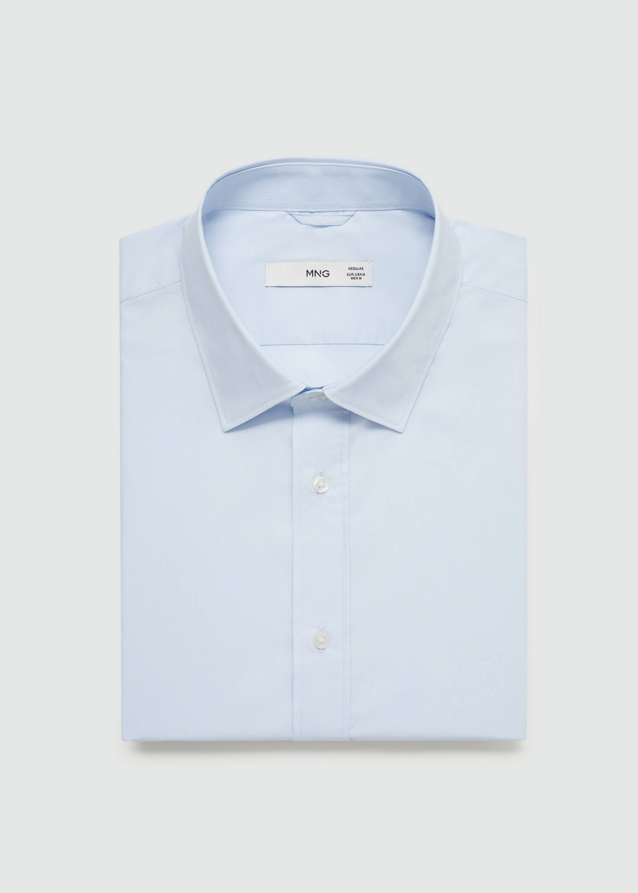 Skjorta regular fit 100% bomull - Detaljer om artikeln 8