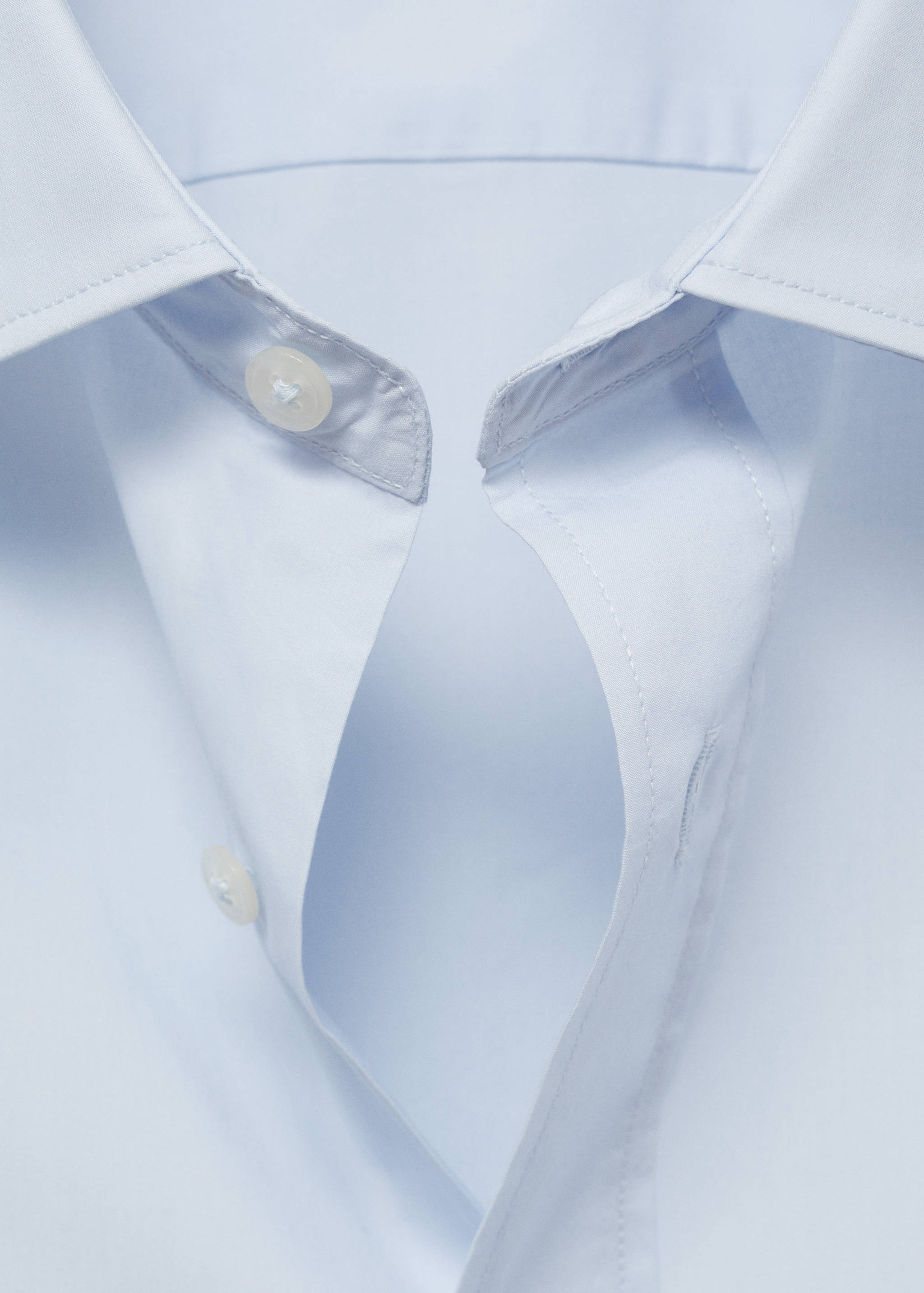 Skjorta regular fit 100% bomull - Detaljer om artikeln 0