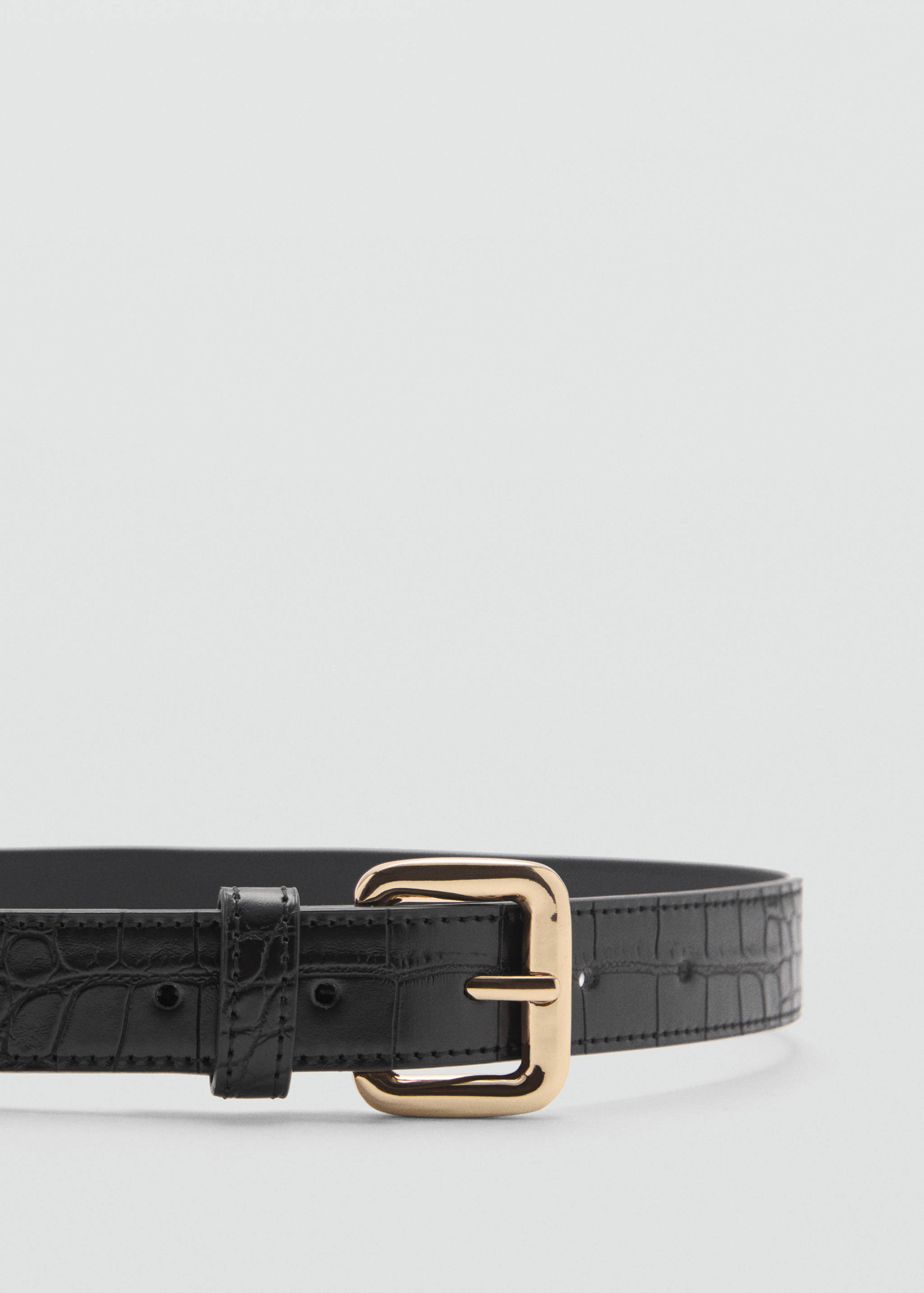 Ceinture effet crocodile - Plan moyen