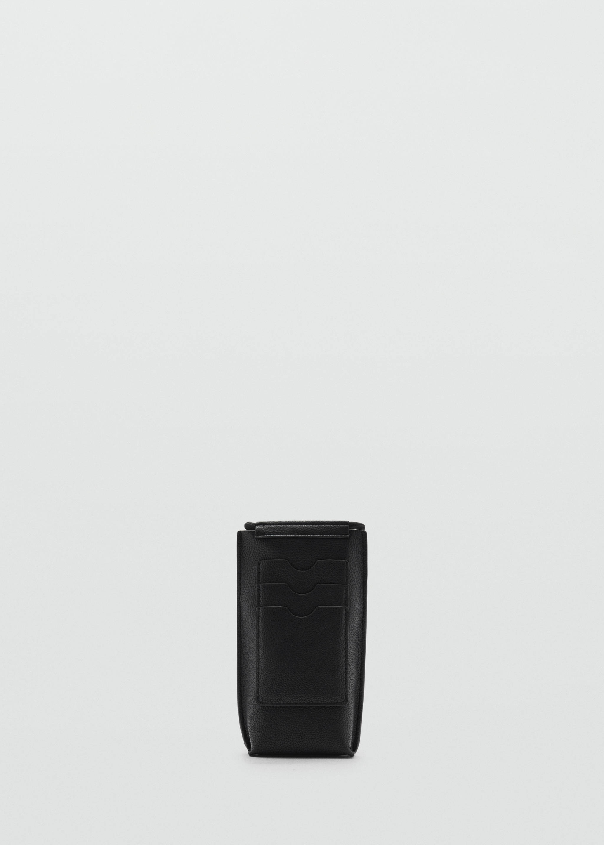 Mini-Schultertasche mit Narbenleder-Effekt - Detail des Artikels 1