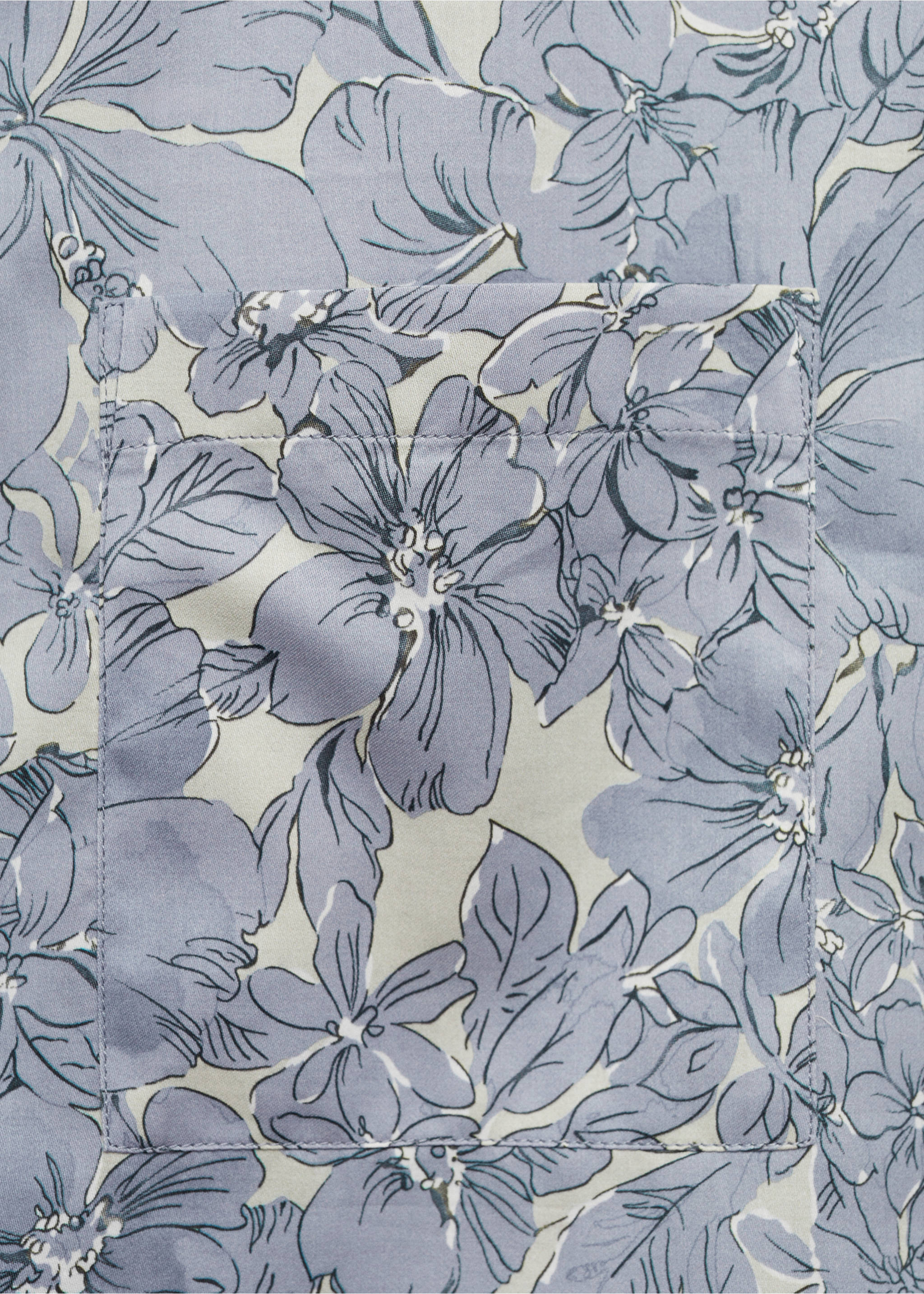 Cămașă din bumbac 100% cu imprimeu floral - Detaliu al articolului 0, Mod deschis/pastel. Ref: 77052547-00.