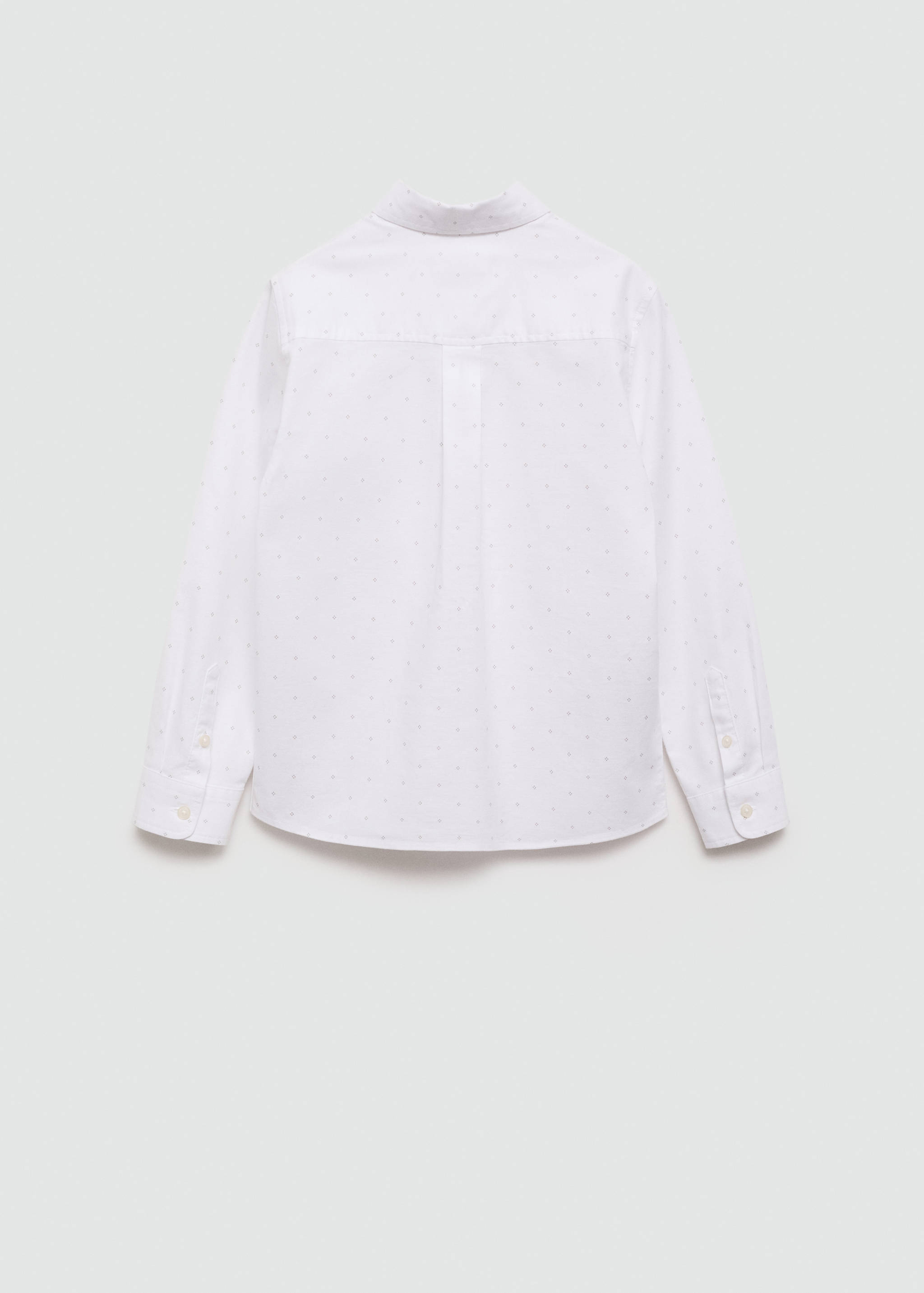 Chemise oxford en coton - Verso de l’article