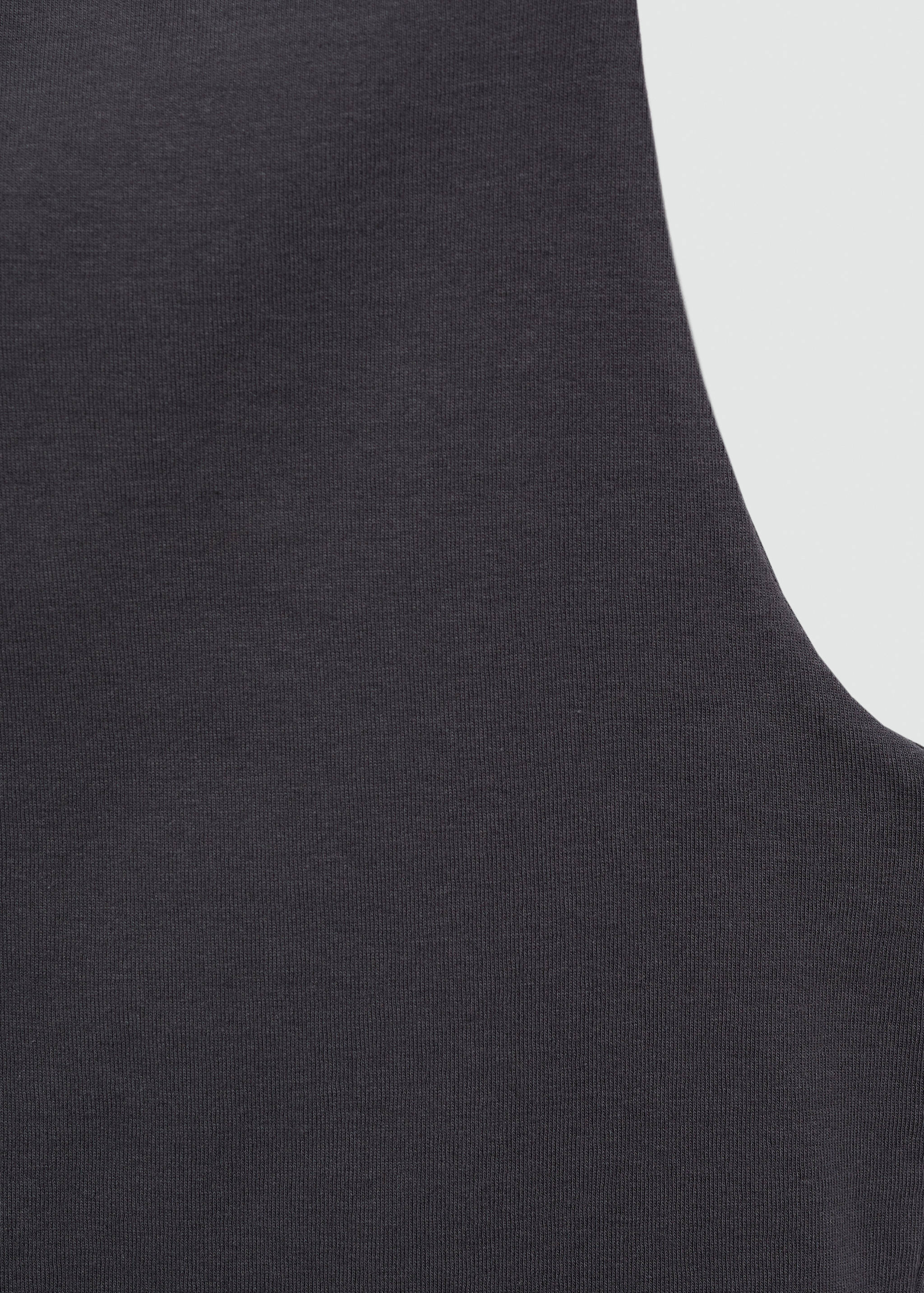 Fitted halter-neck top - Details of the article 0
