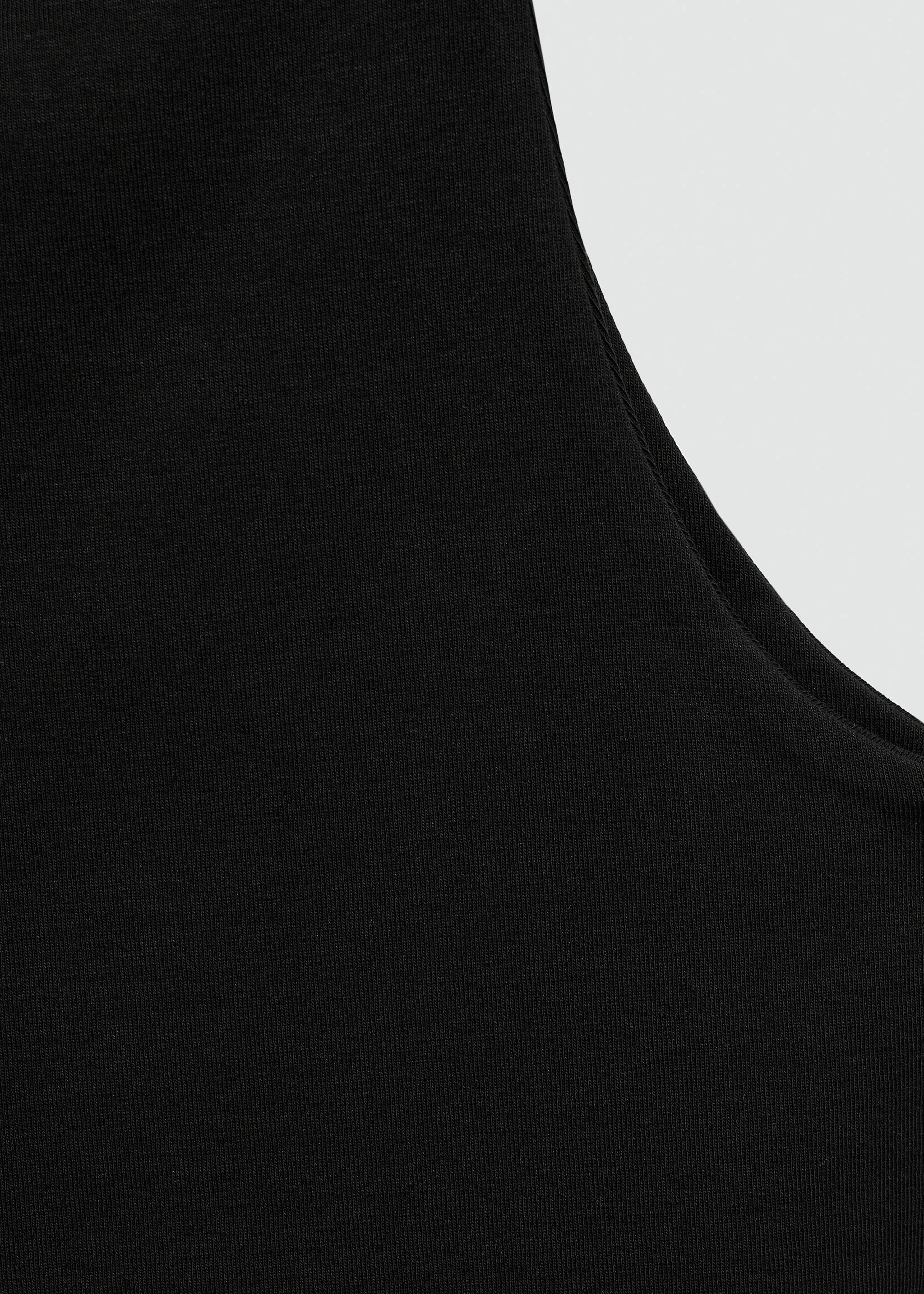 Fitted halter-neck top - Details of the article 0