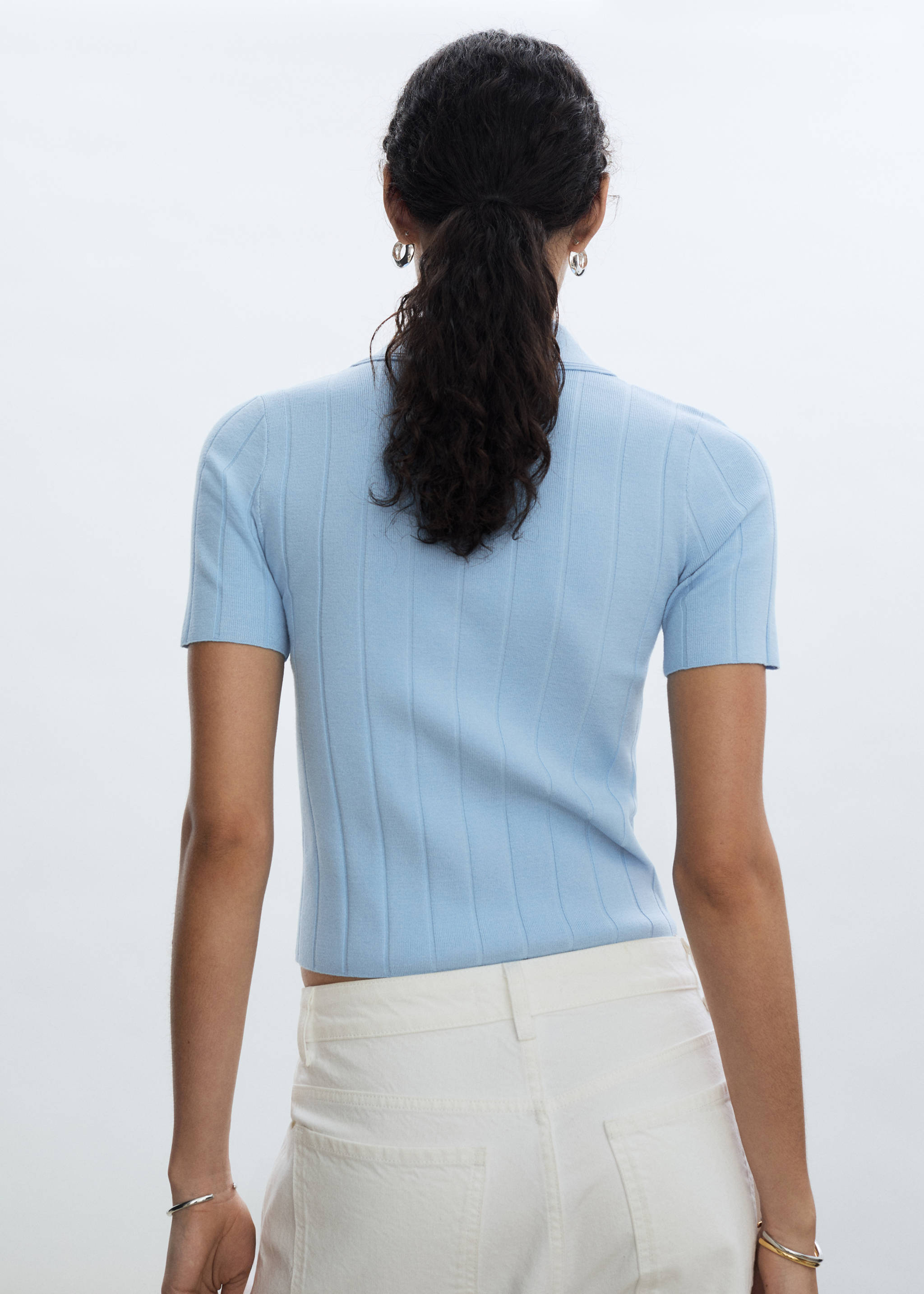 Maglietta collo polo - Retro dell'articolo