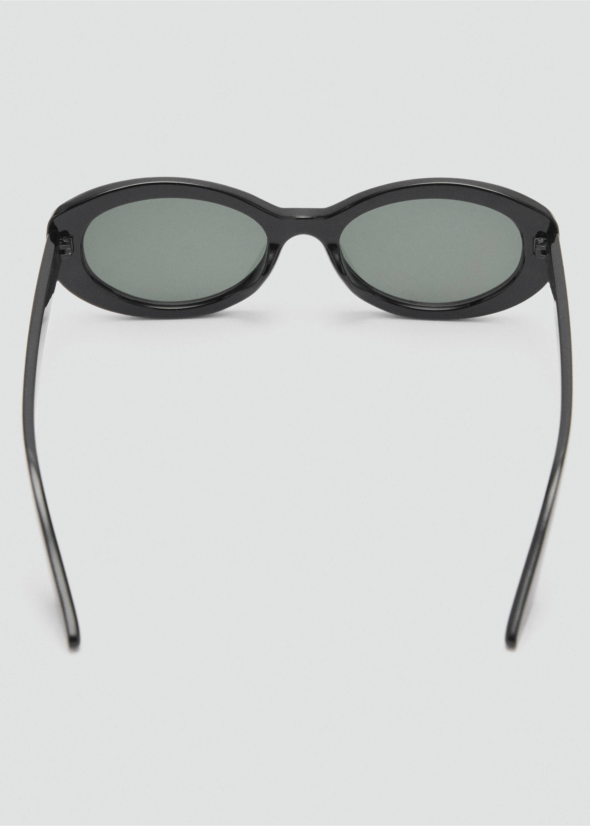 Resin frame sunglasses - Details of the article 1, Black. Ref: 77052930-00.