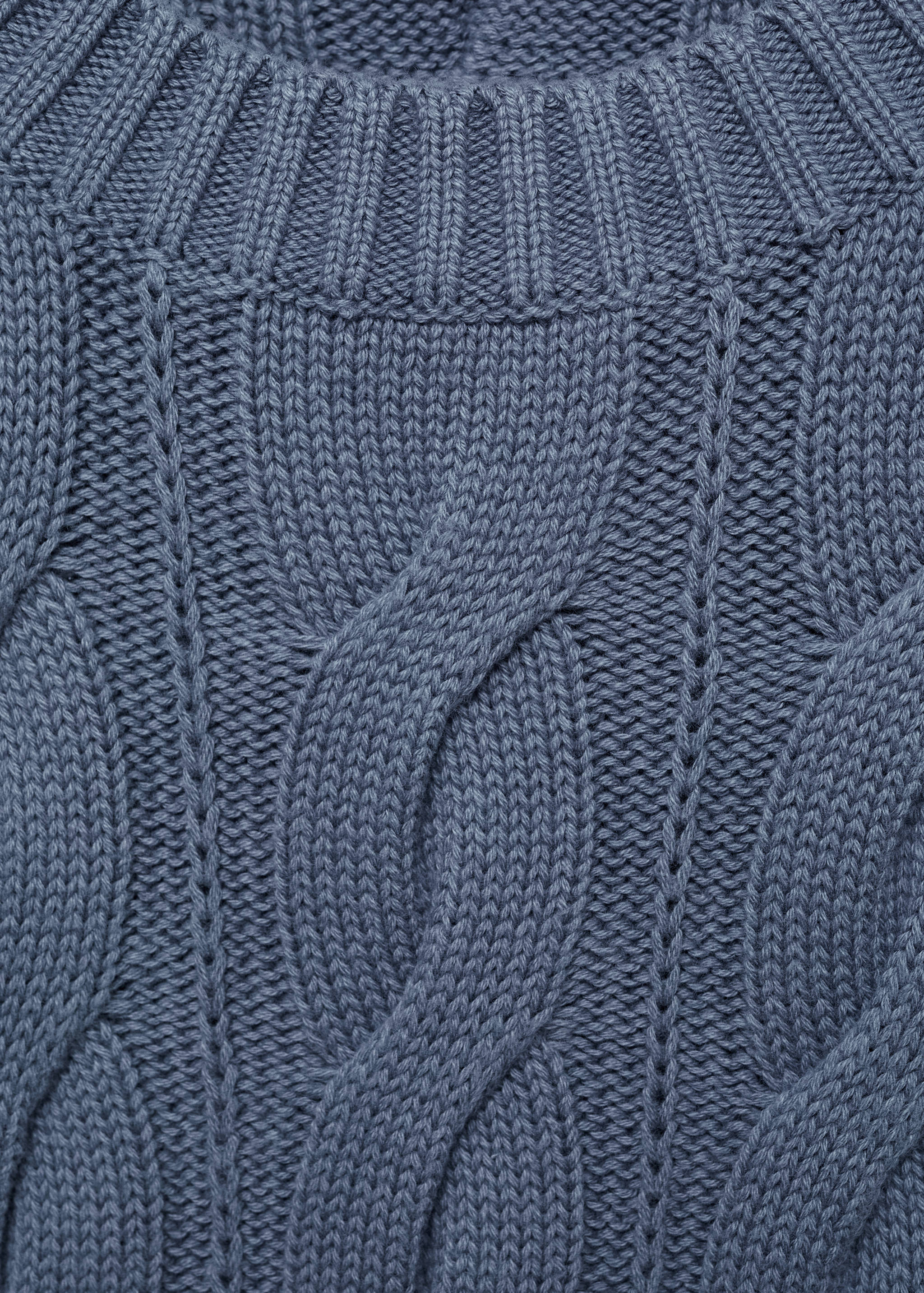 Pullover mit Zopfmuster - Detail des Artikels 8