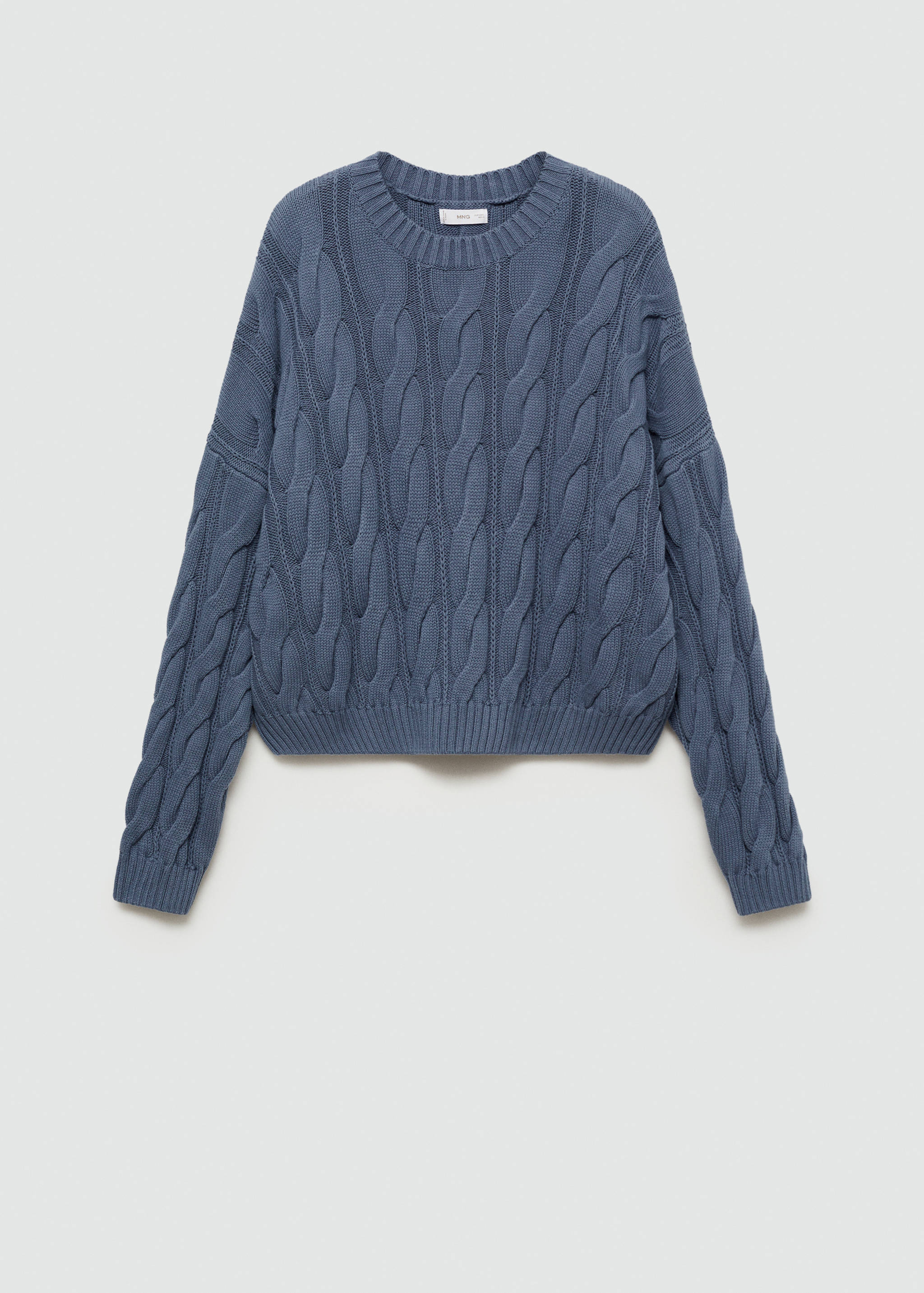 Pullover mit Zopfmuster - Artikel ohne Model