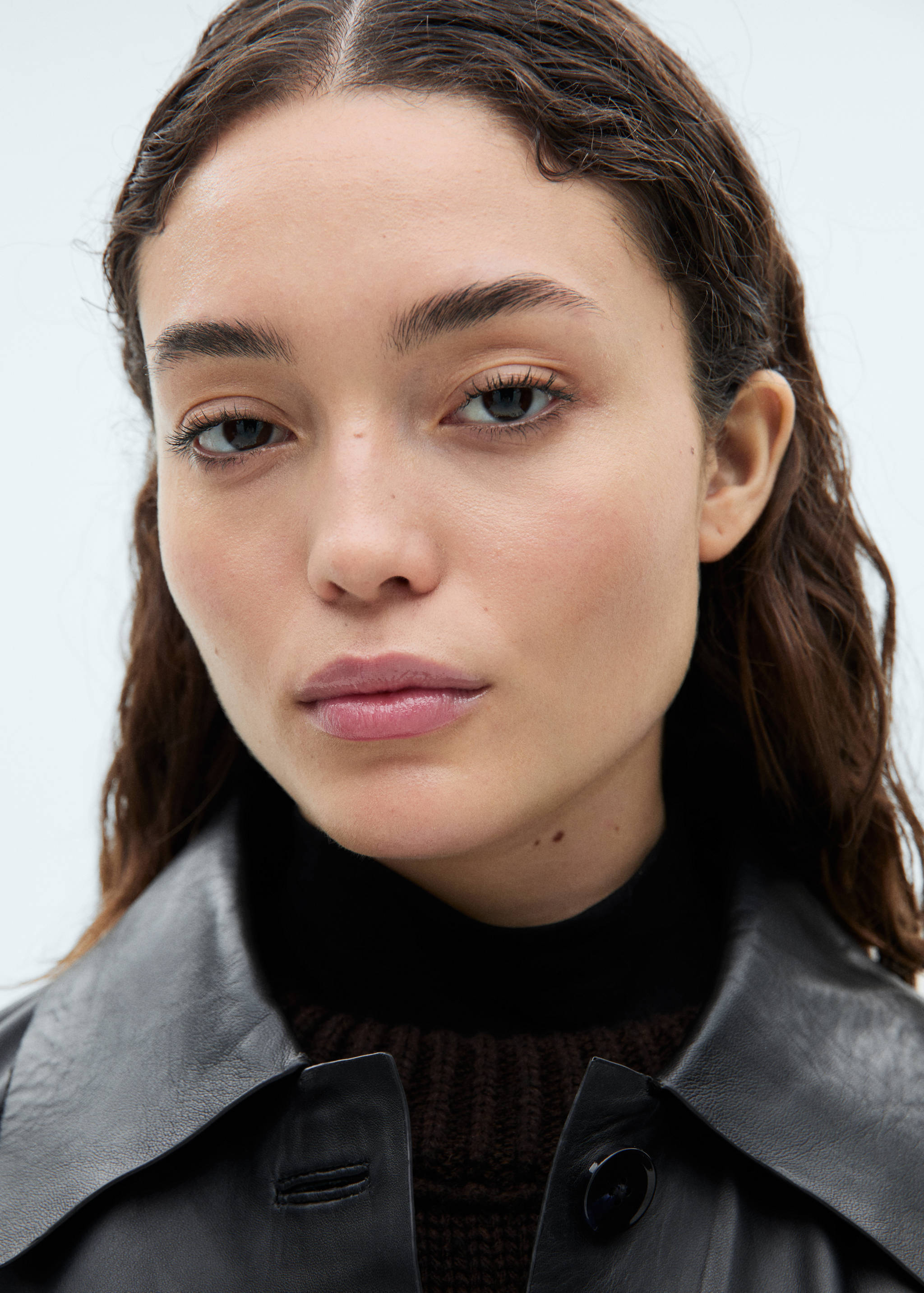 Satin long skirt - Details of the article 2