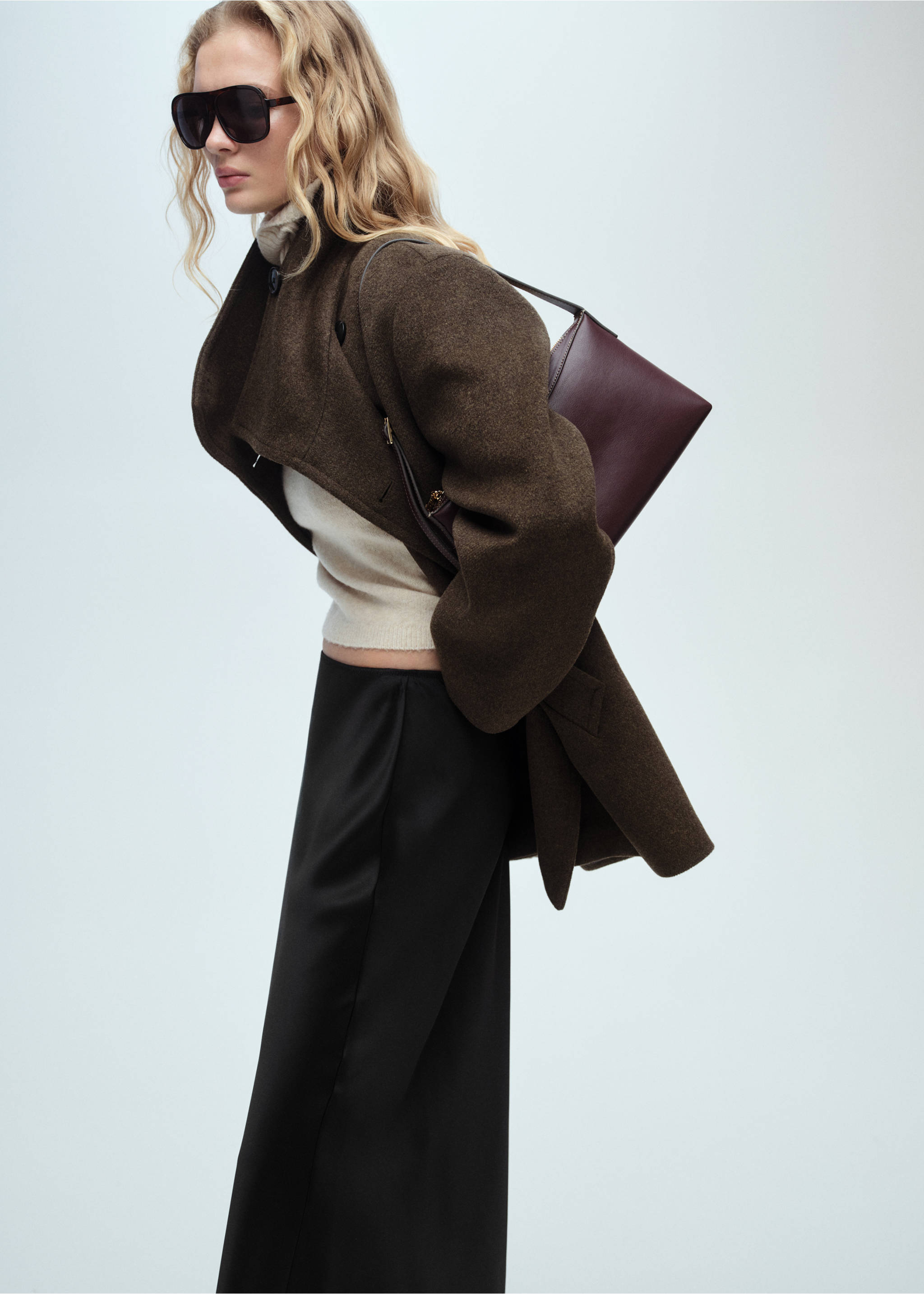 Sartin lång kjol - Detaljer om artikeln 7, Svart. Ref: 77052937-00.