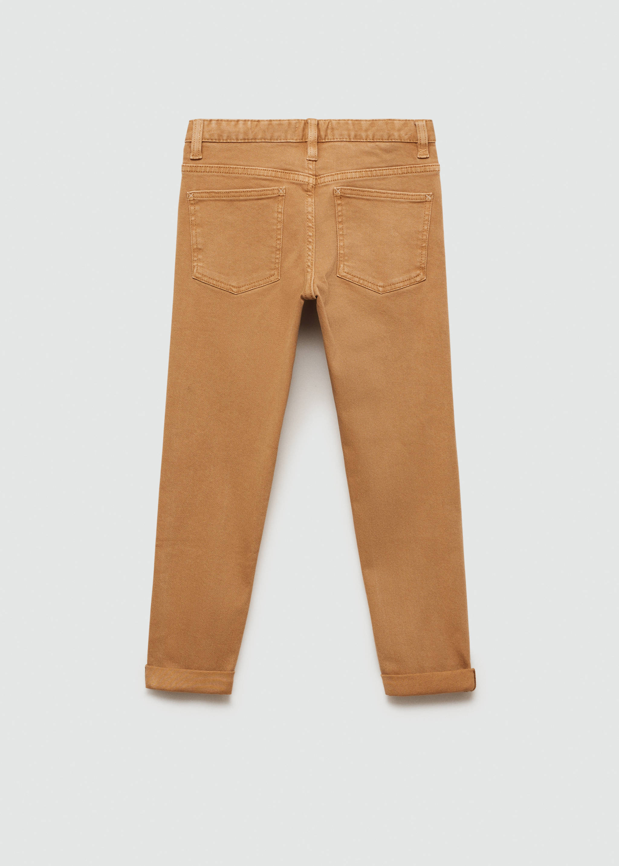Pantalon droit coton - Verso de l’article