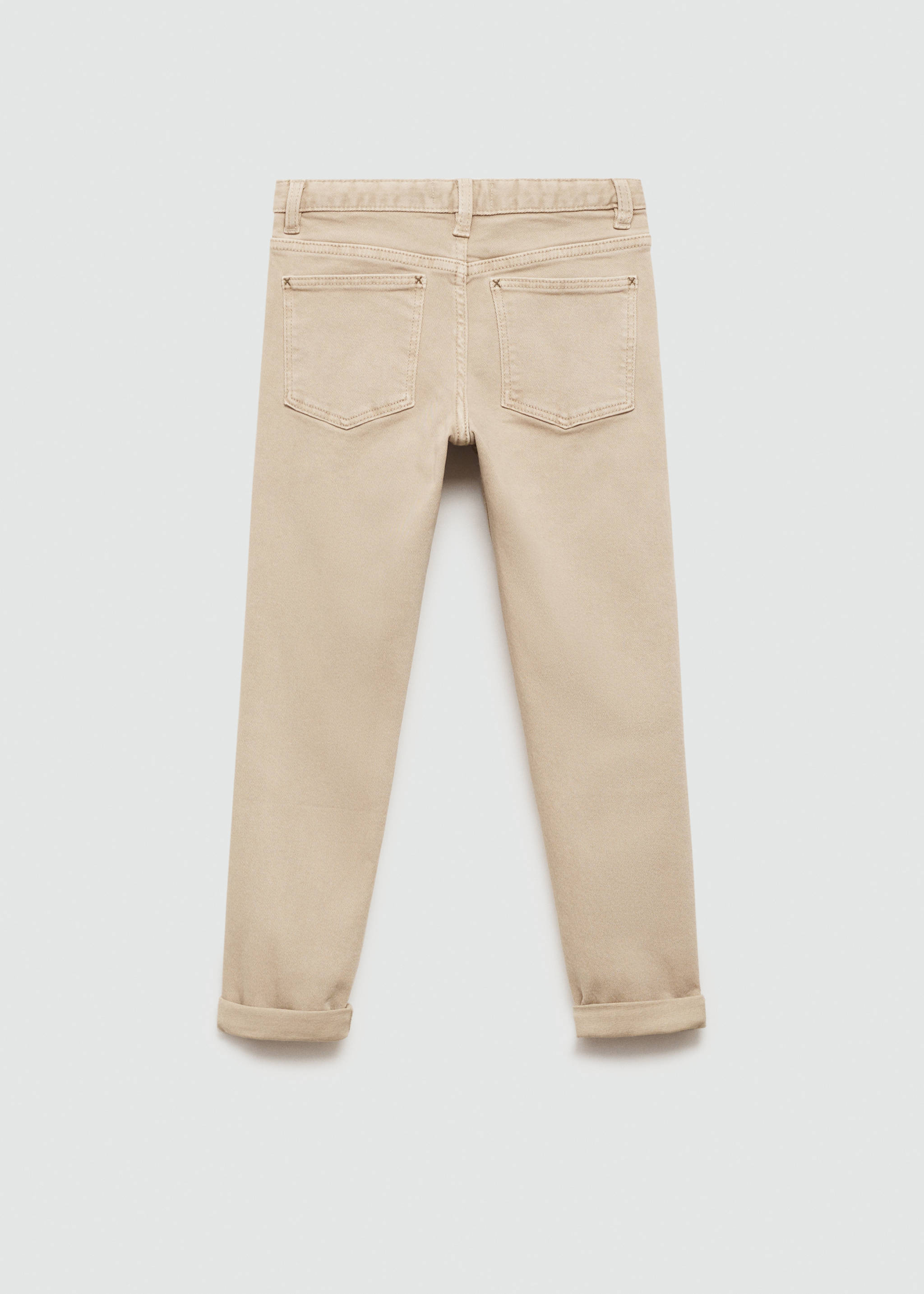 Pantalon droit coton - Verso de l’article