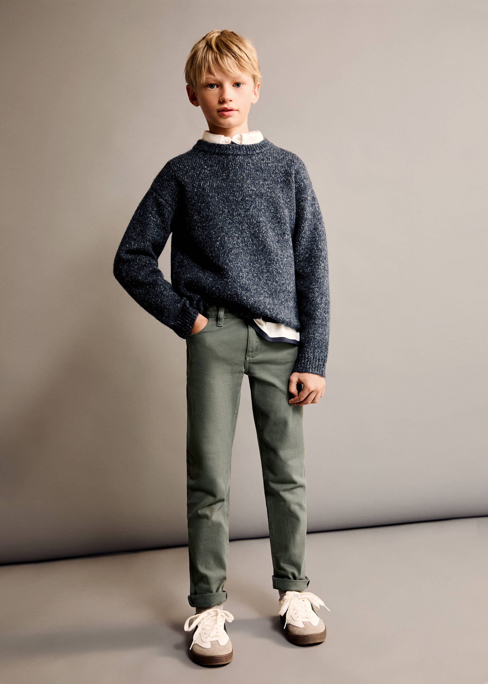 Pantalon droit coton - Plan général