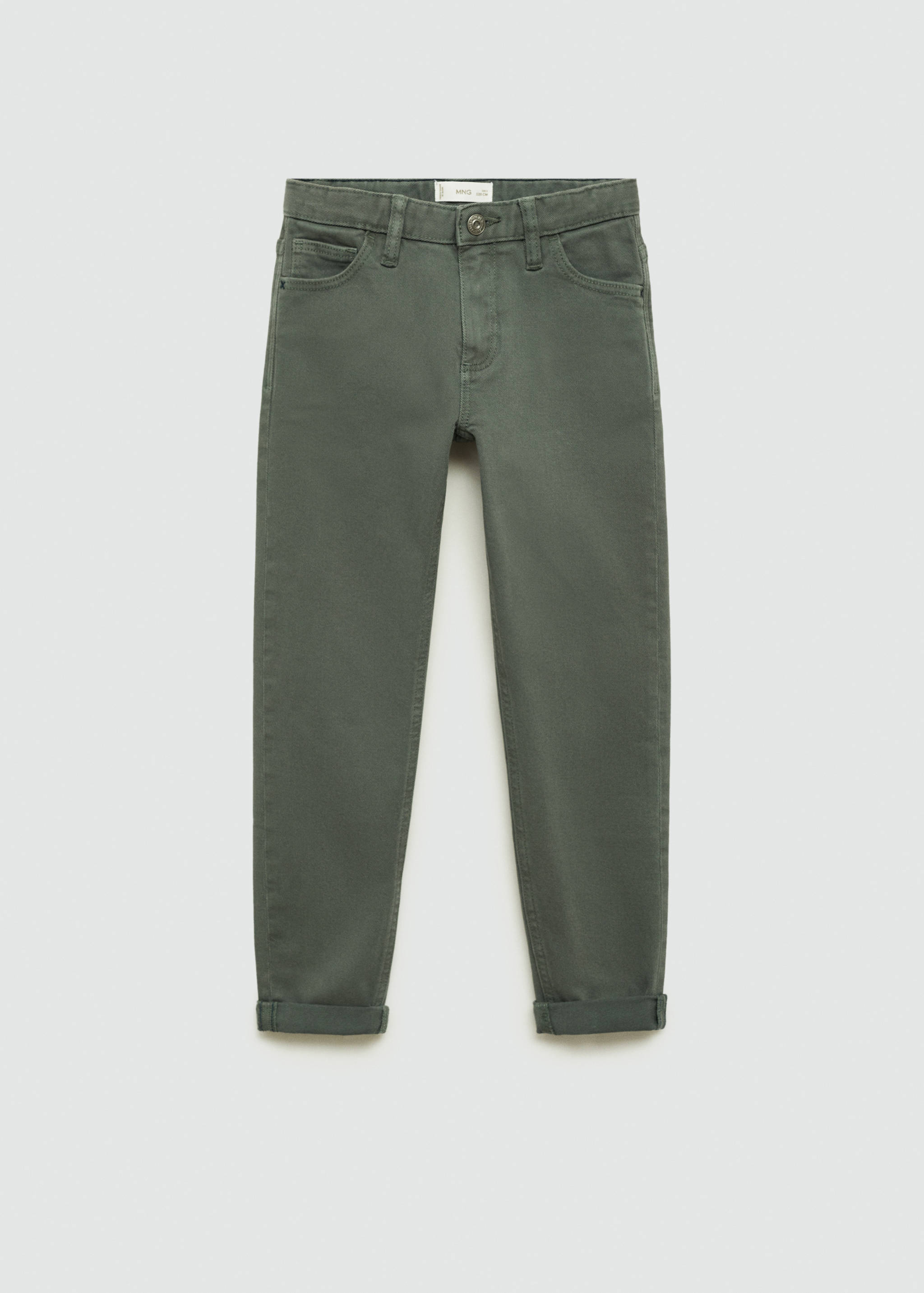 Pantalon droit coton - Article sans modèle