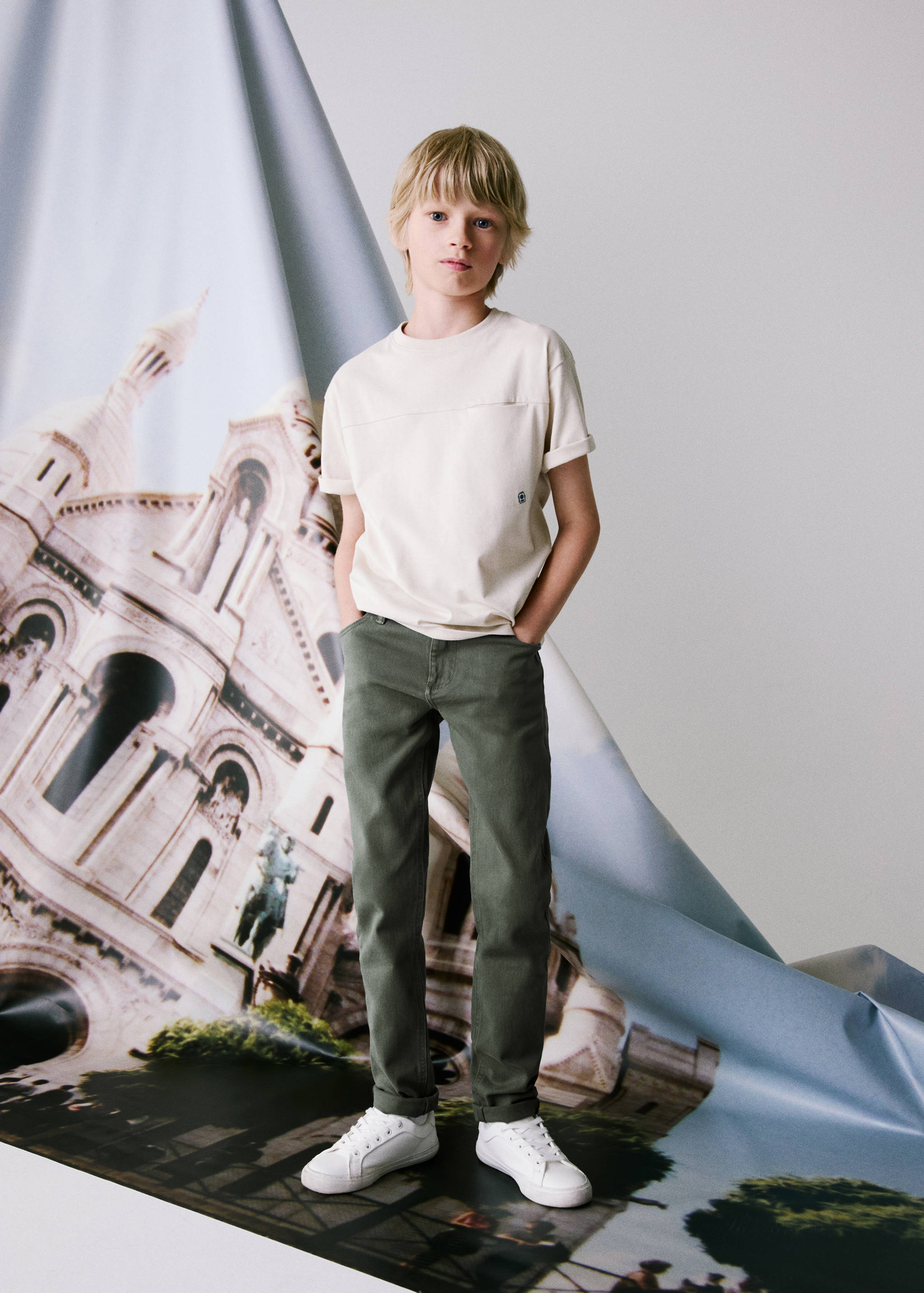 Pantalon droit coton - Détail de l'article 5