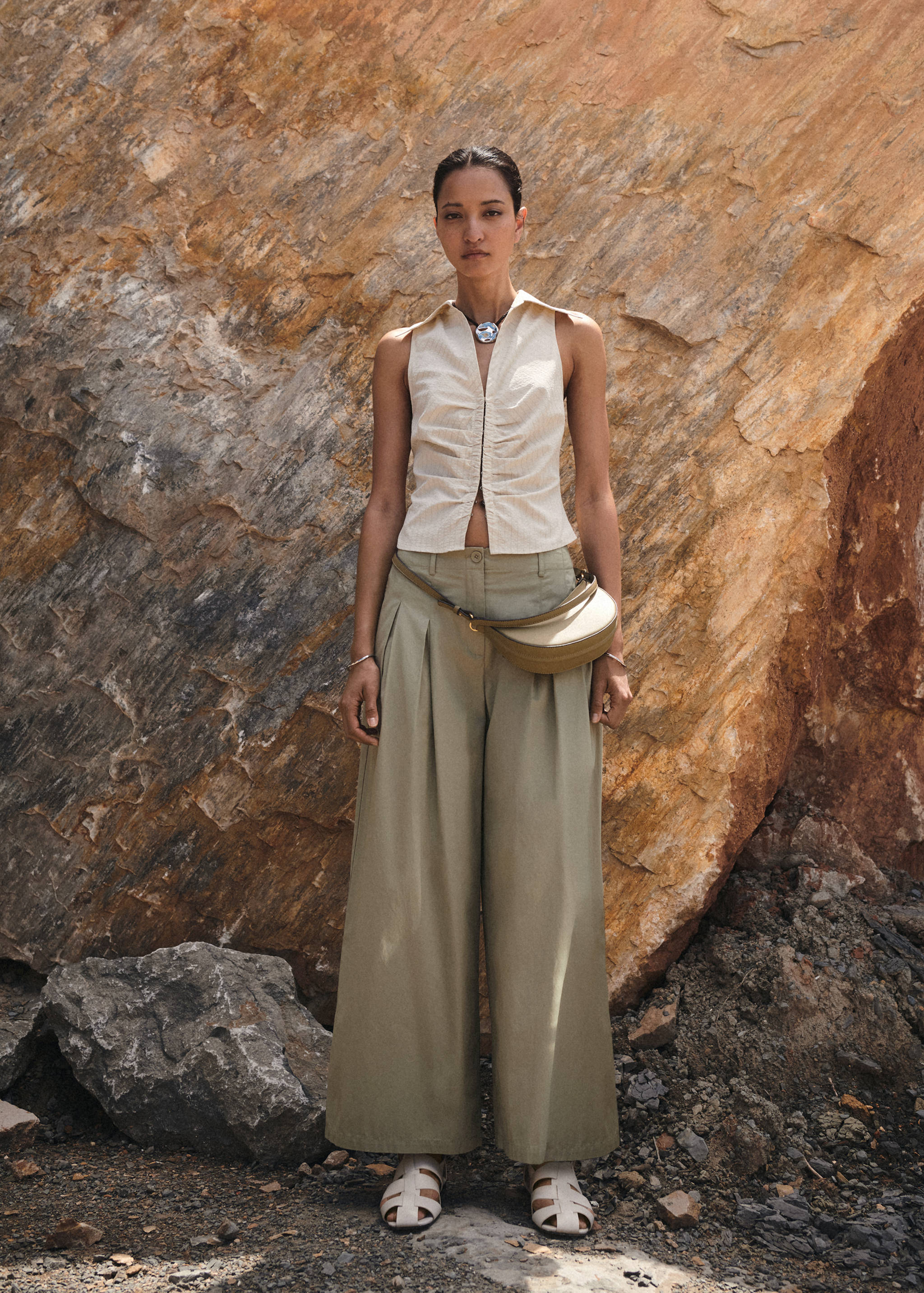 Pantalon à pinces coton - Détail de l'article 6