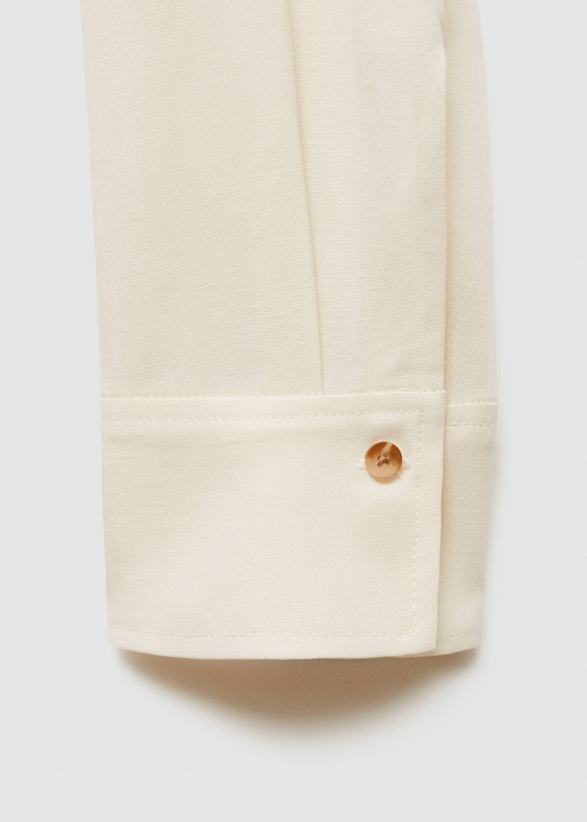 Oversized lyocell blouse - Detail van het artikel 0