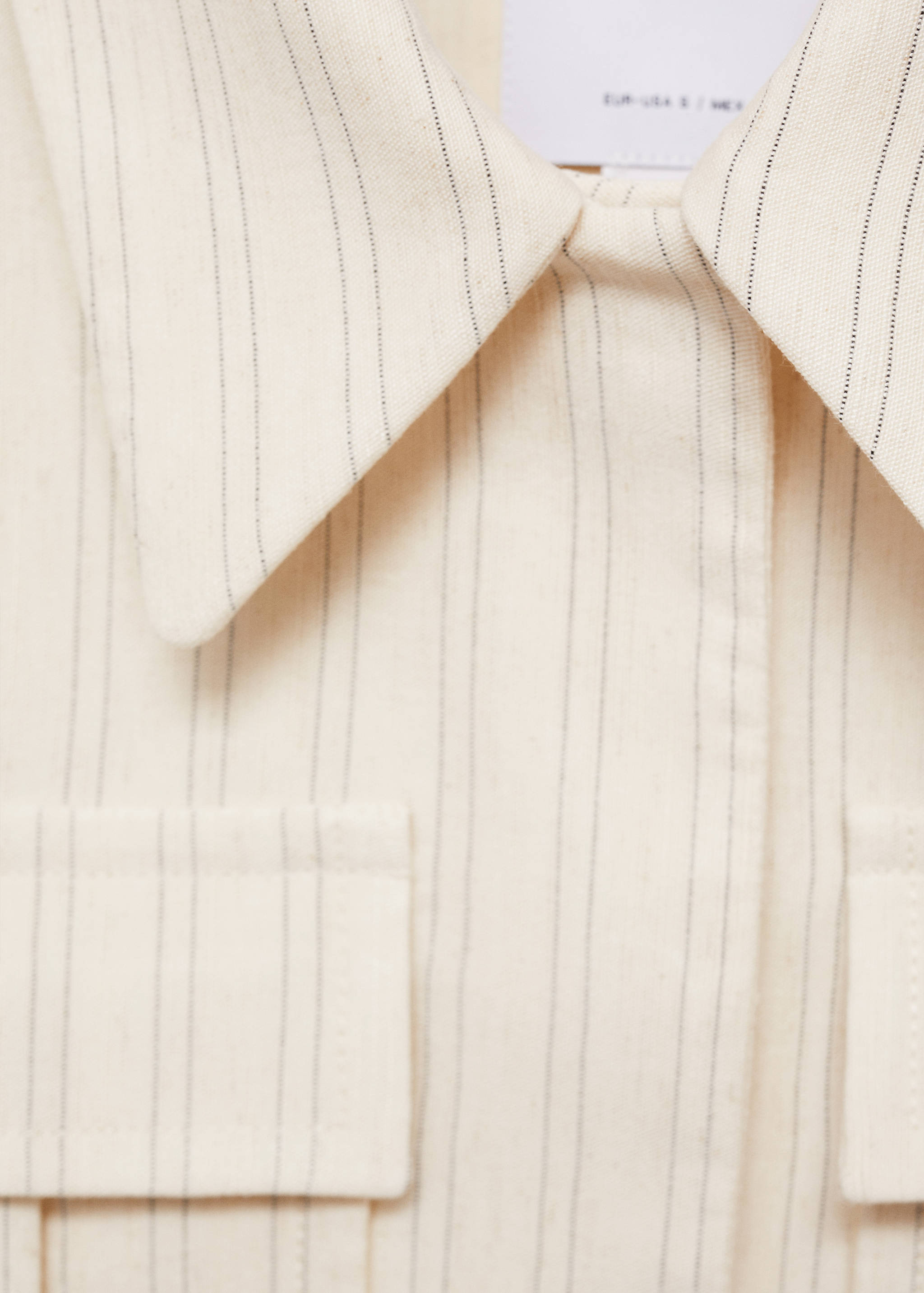 Striped jacket with pockets - Details of the article 8