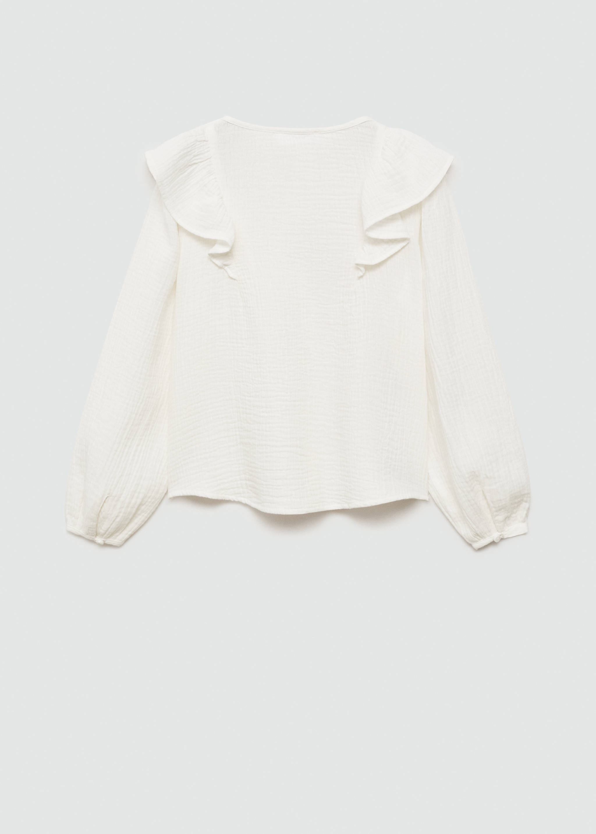 Blusa algodón bambula - Reverso del artículo