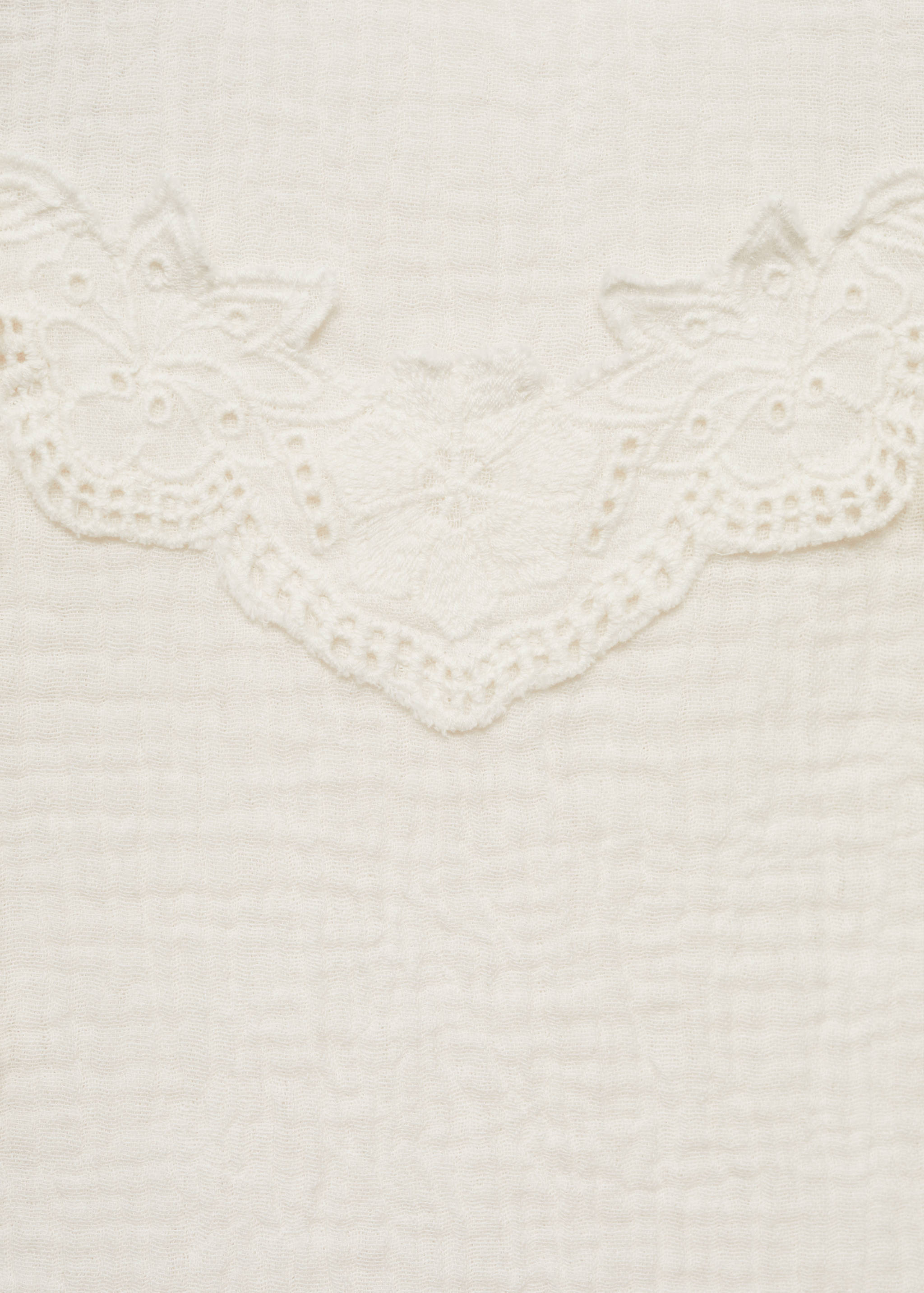 Bestickte Baumwollbluse - Detail des Artikels 8