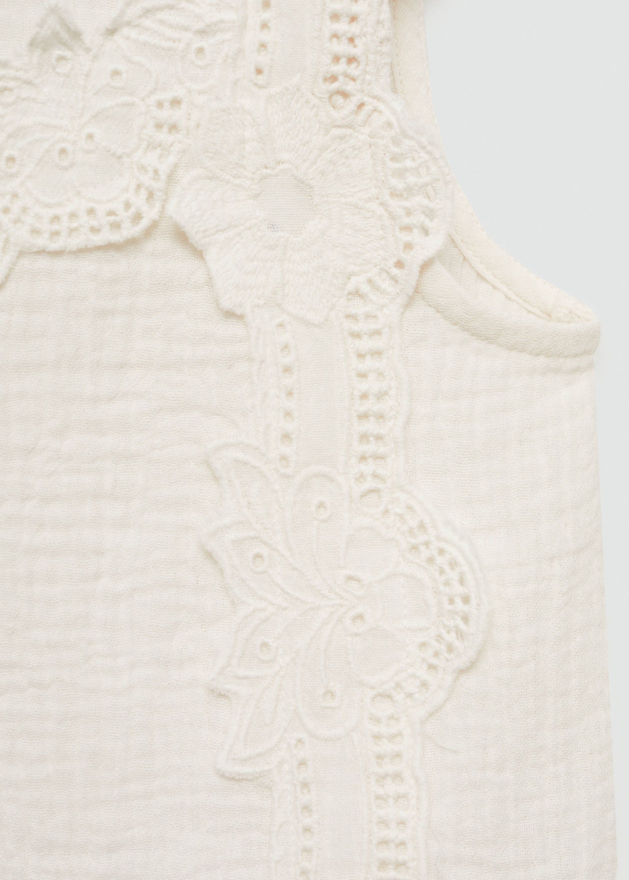 Bestickte Baumwollbluse - Detail des Artikels 0