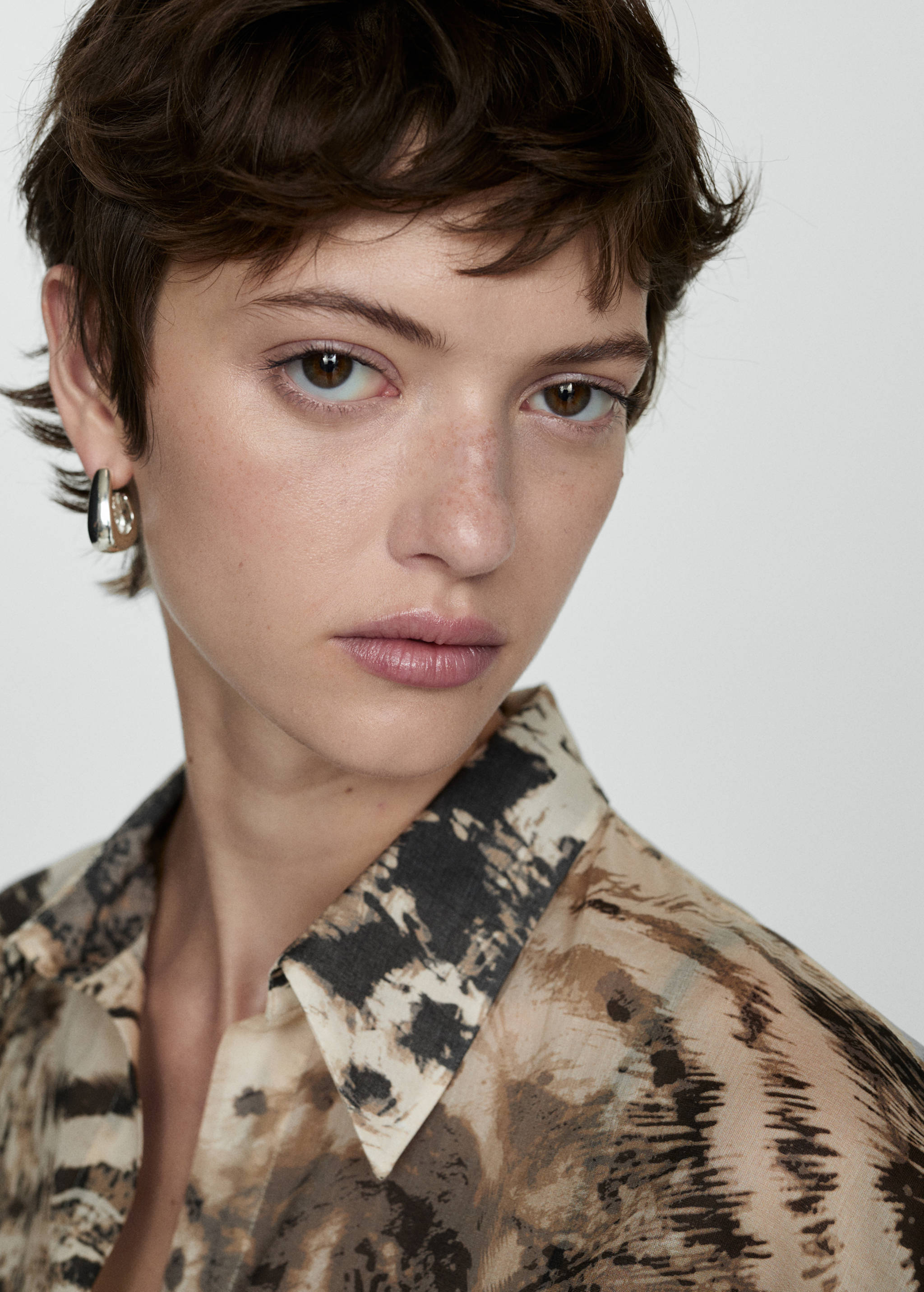 Félig átlátszó állatmintás ruha - A termék adatai 1