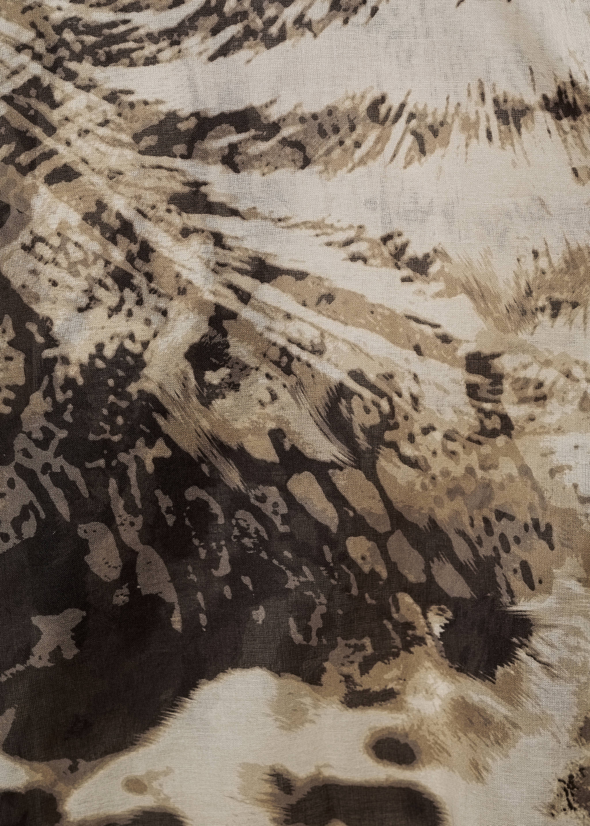 Félig átlátszó állatmintás ruha - A termék adatai 0