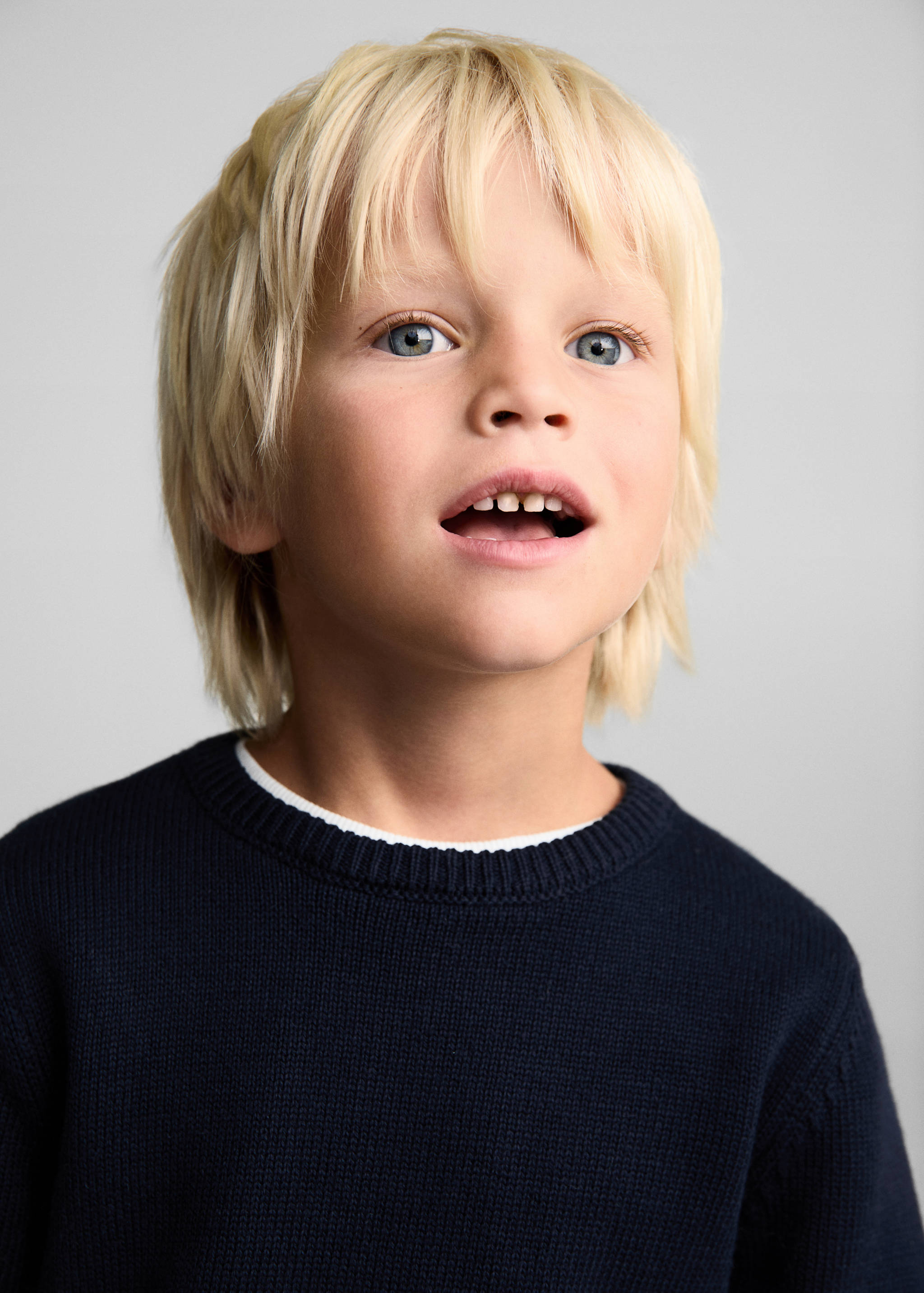 Pull en maille à col rond - Détail de l'article 1