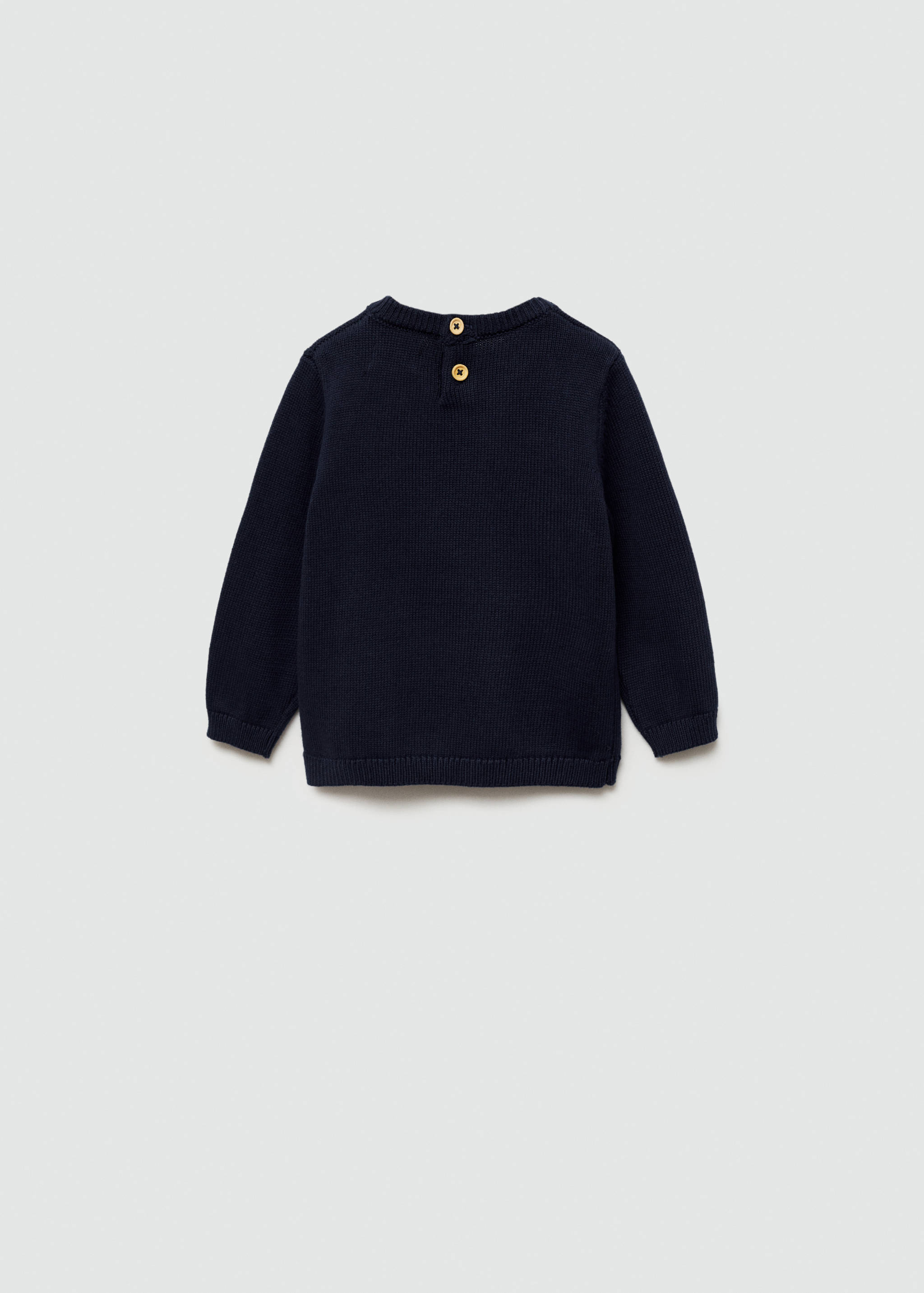 Pull en maille à col rond - Verso de l’article