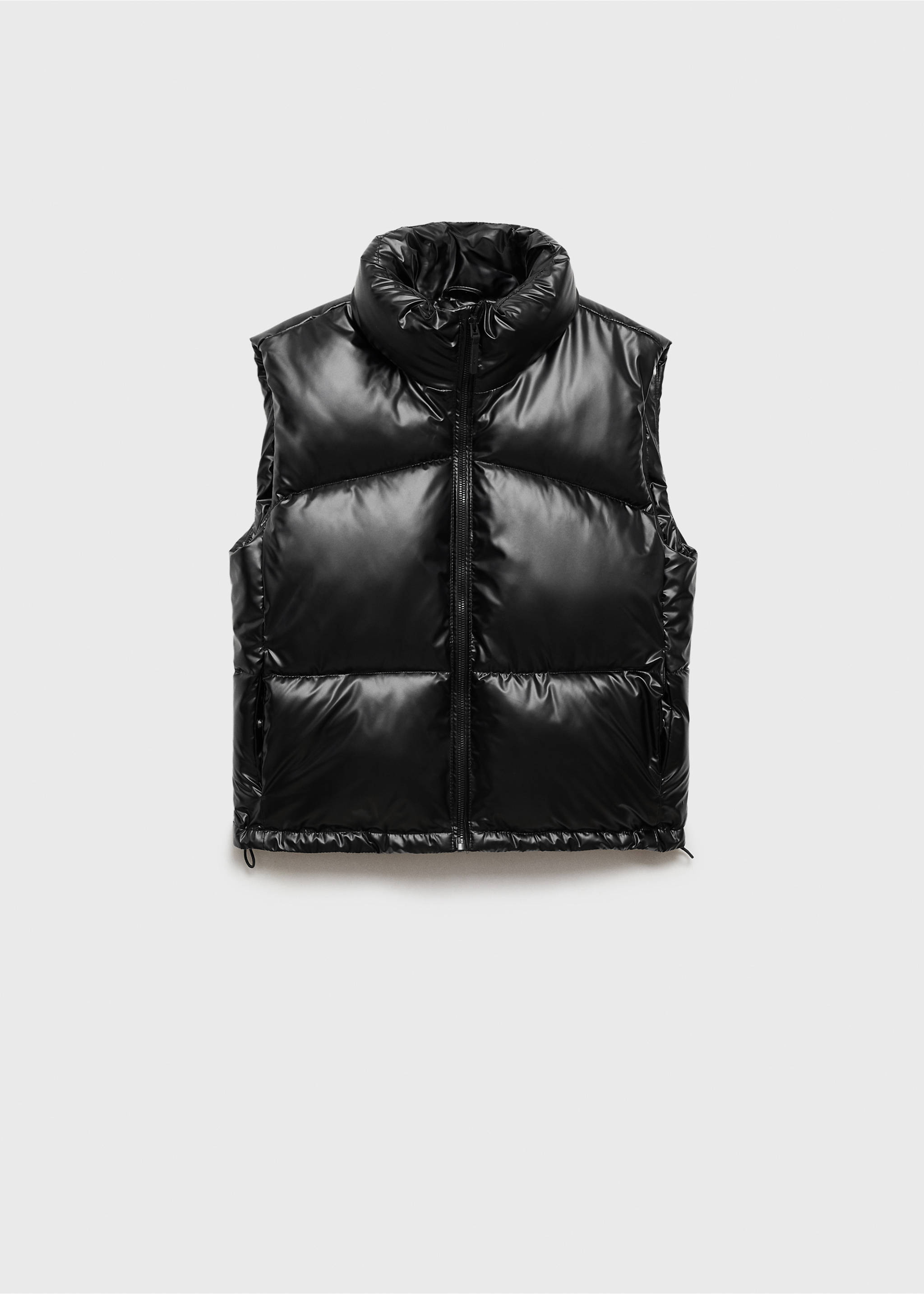 Steppanorak mit Taschen - Artikel ohne Model, Schwarz. Ref: 77053667-00.