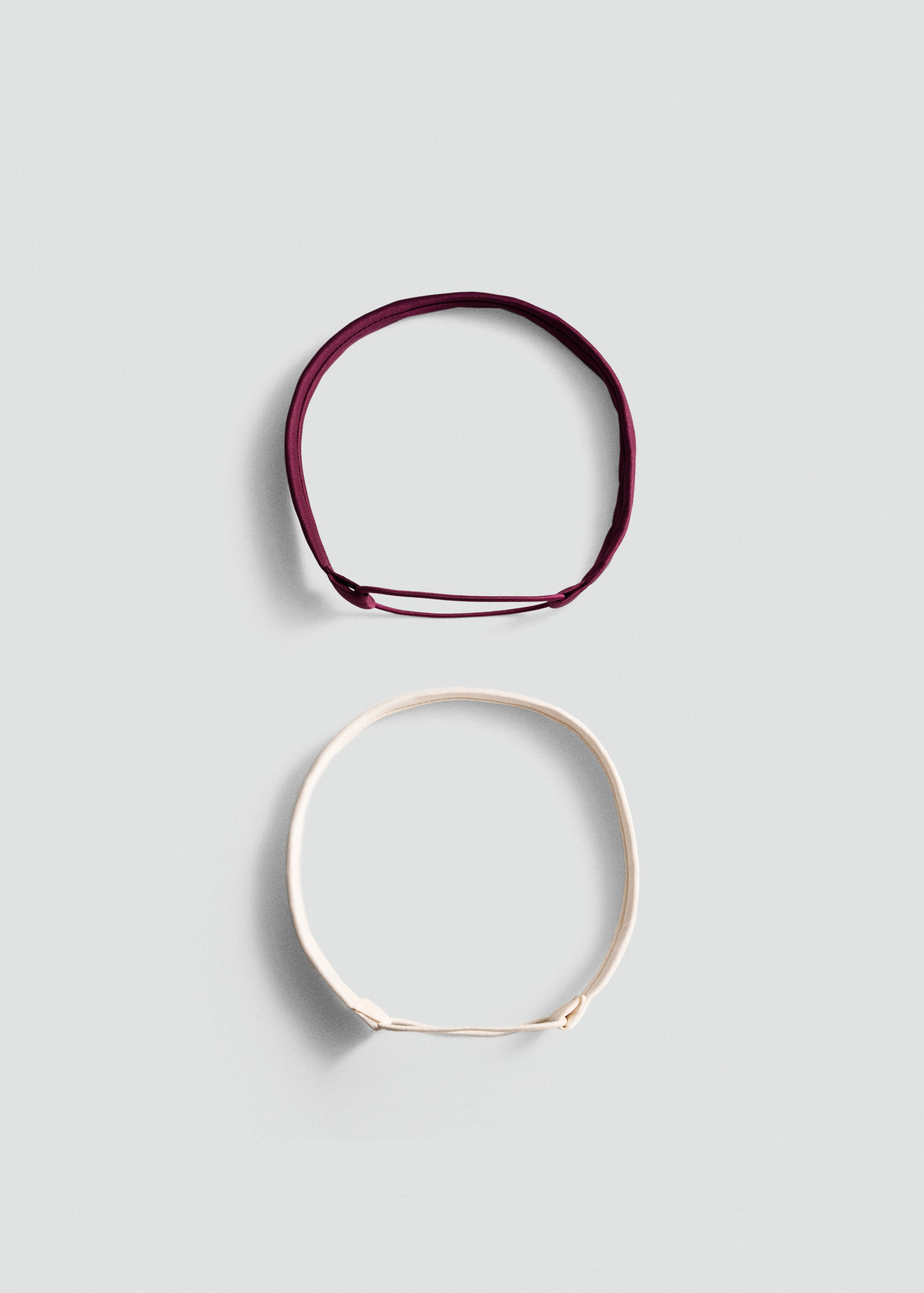 Satin elastic headband - Article without model