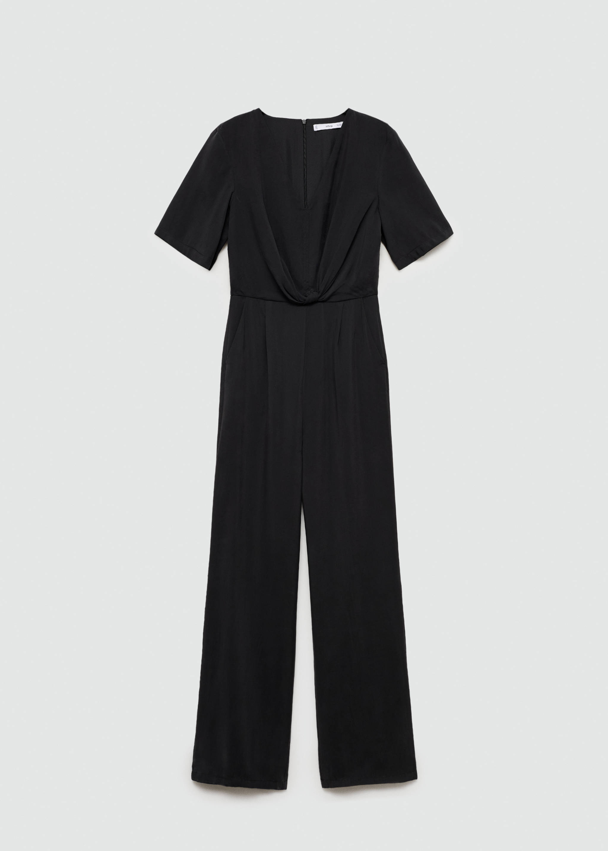 Knotted modal jumpsuit - Article without model