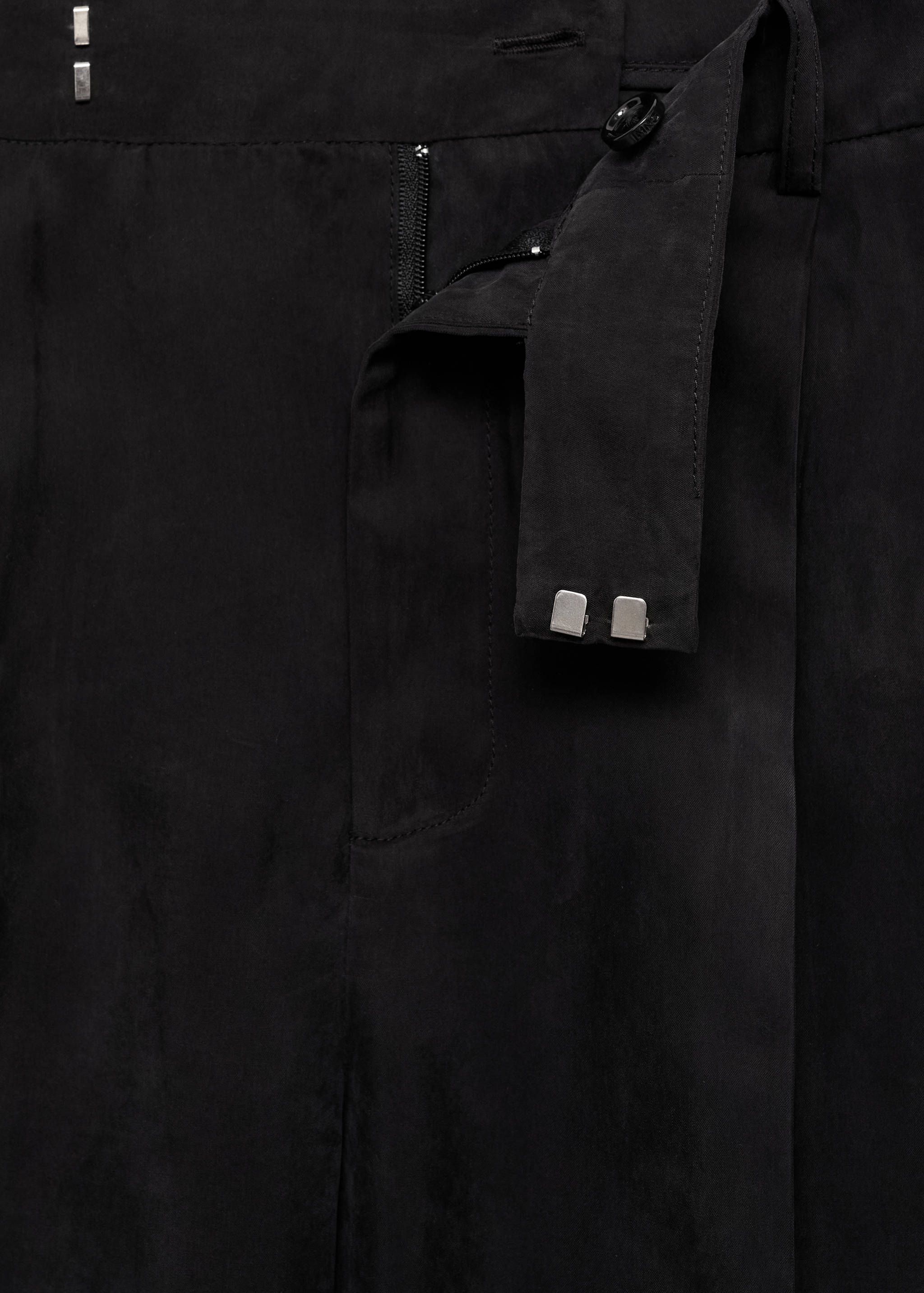 Gerade Cupro-Hose - Detail des Artikels 8