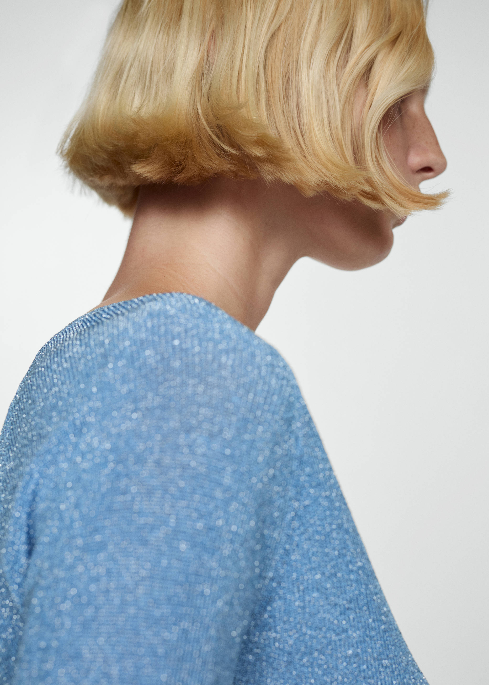 Jersey lúrex cuello pico - Detalle del artículo 6