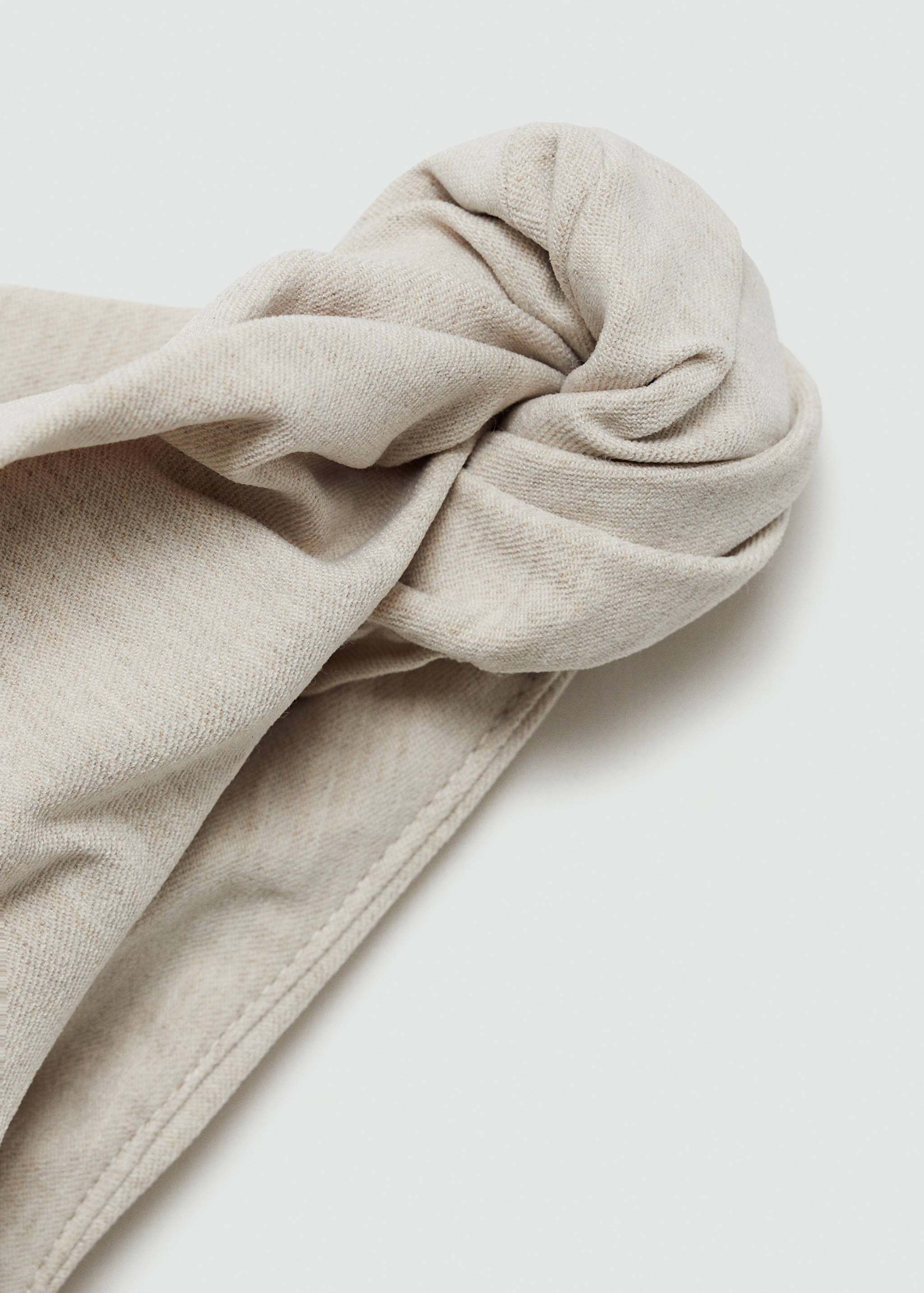 Draped off-shoulder top - Details of the article 0