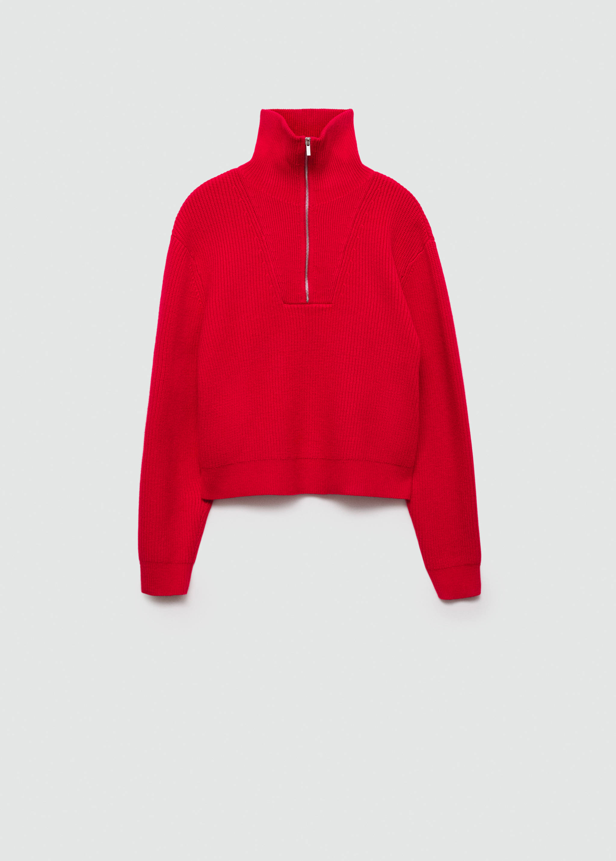 Πουλόβερ λαιμός φερμουάρ - Προϊόν χωρίς μοντέλο