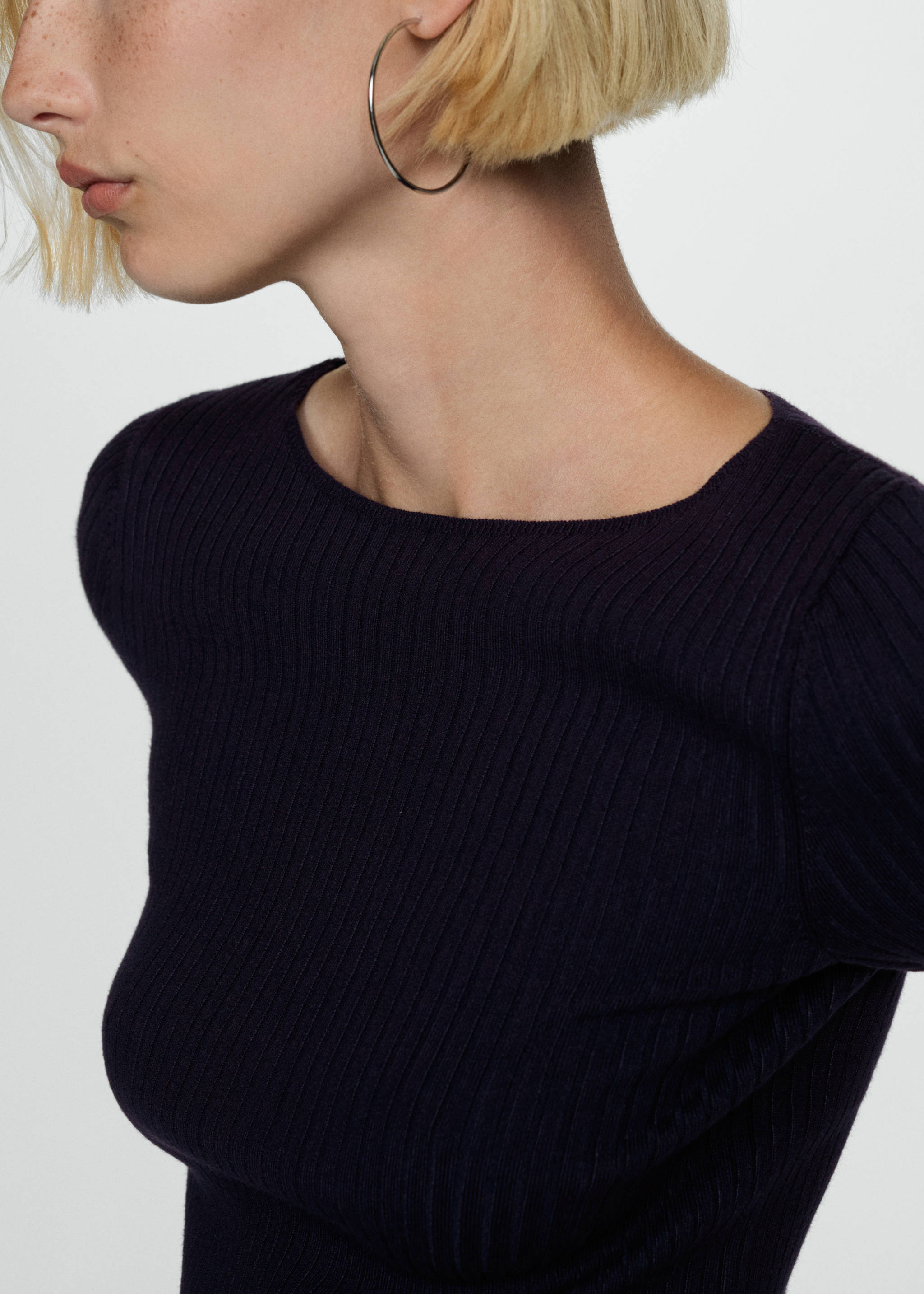 Maglietta maglia sottile maniche corte - Dettaglio dell'articolo 6