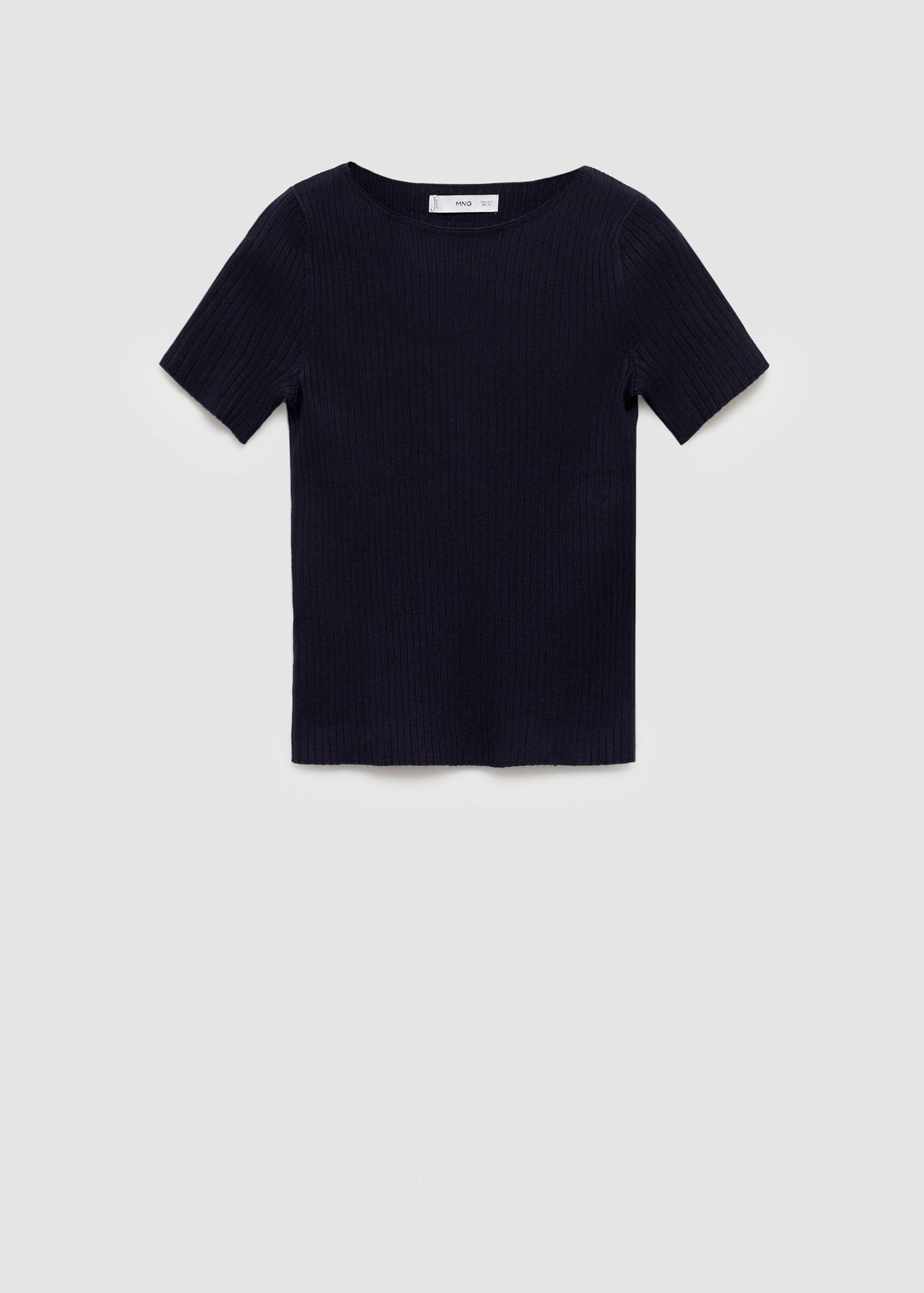 Maglietta maglia sottile maniche corte - Articolo senza modello